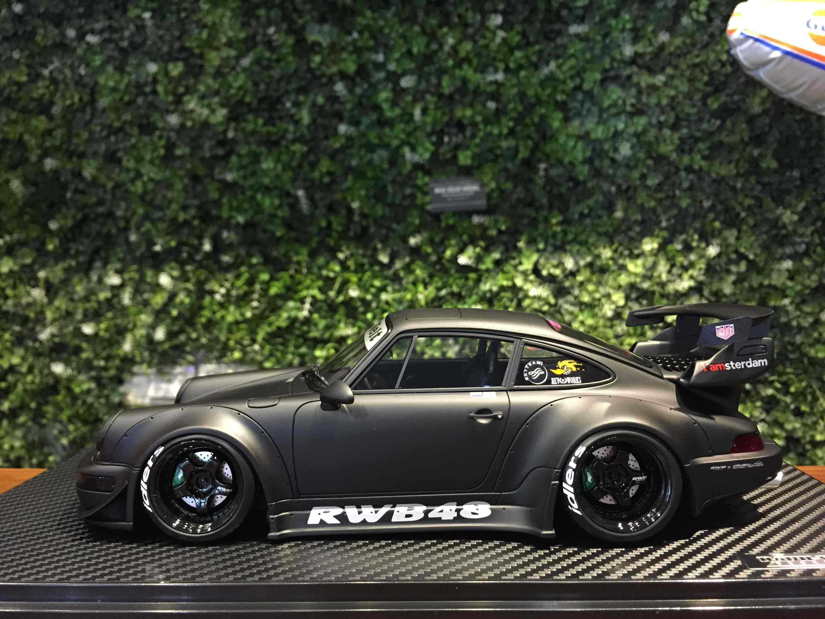 1/18 Ignition RWB Porsche 911 (964) Matte Black IG2463【MGM】