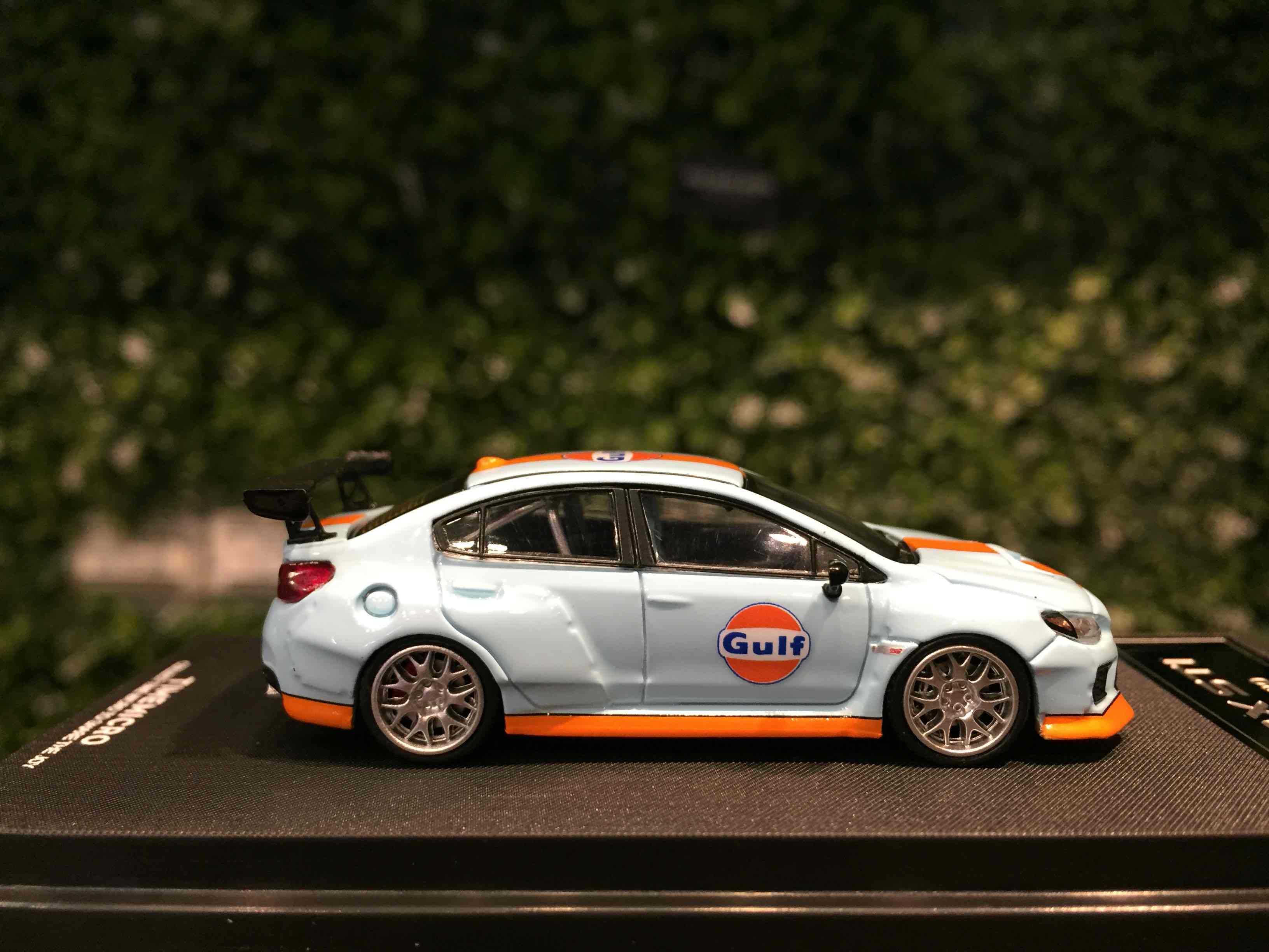 1/64 TimeModel Subaru WRX STI Gulf TM645409【MGM】