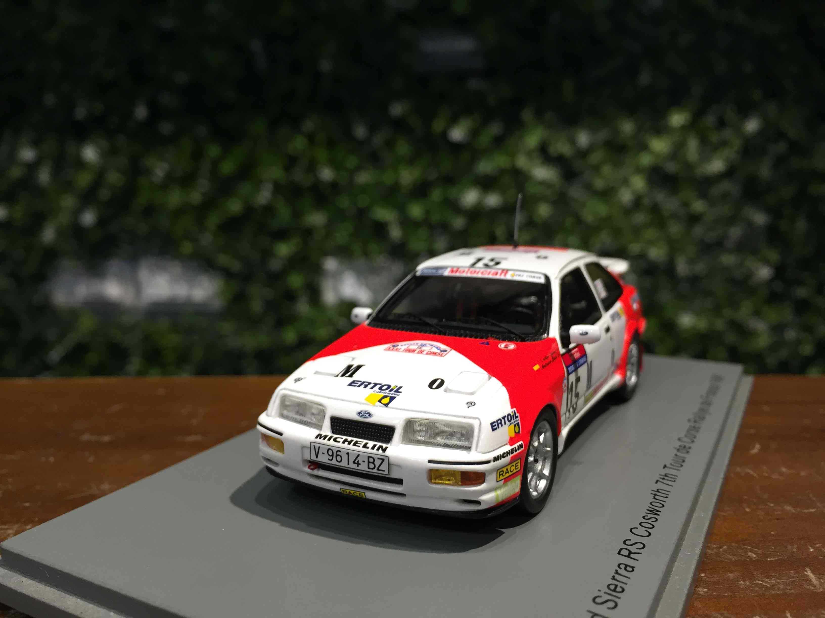 1/43 Spark Ford Sierra RS Cosworth #15 Rally S8705【MGM】