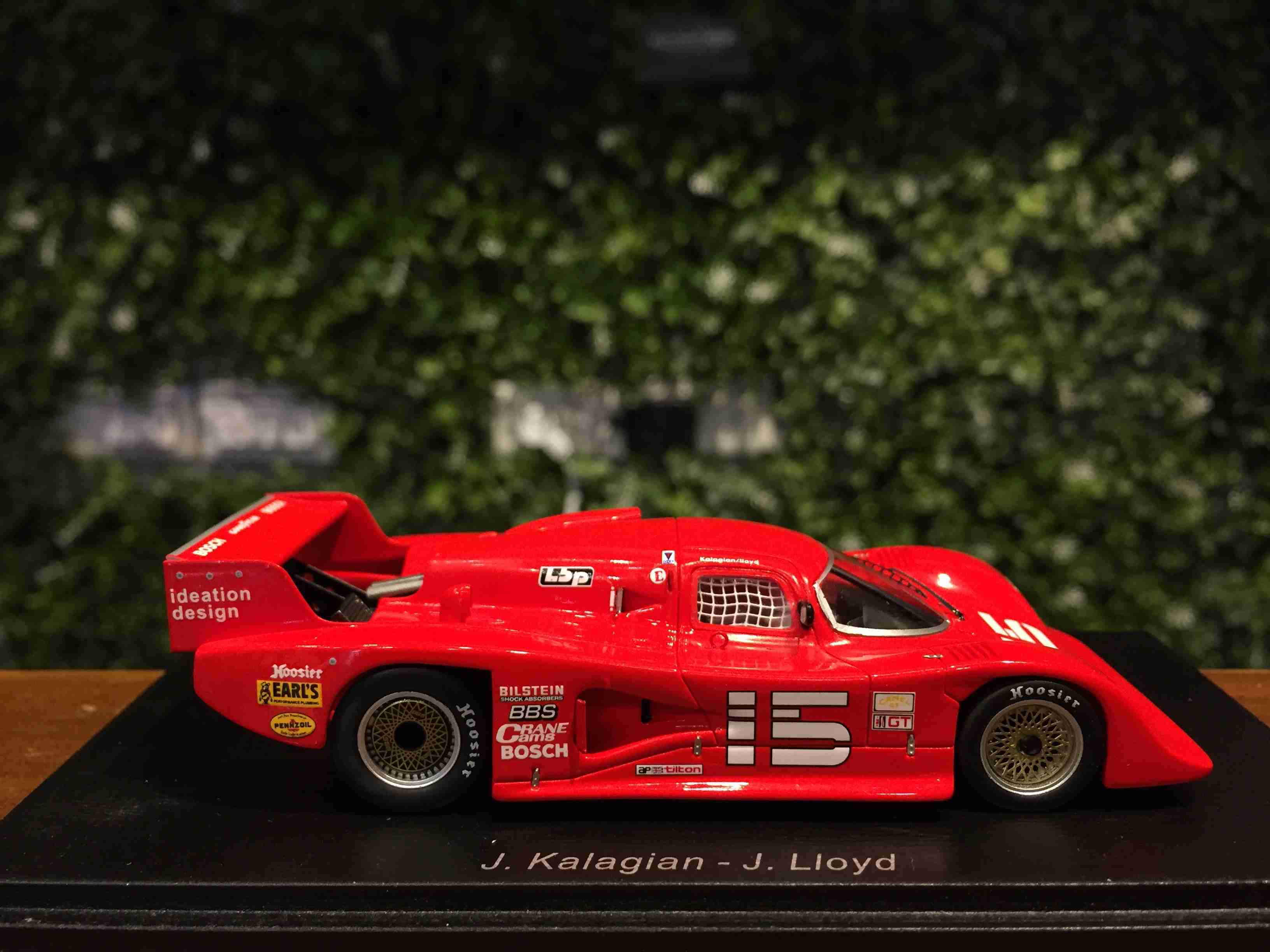 1/43 Spark Lola 600 Road Atlanta 500km 1984 S8604【MGM】