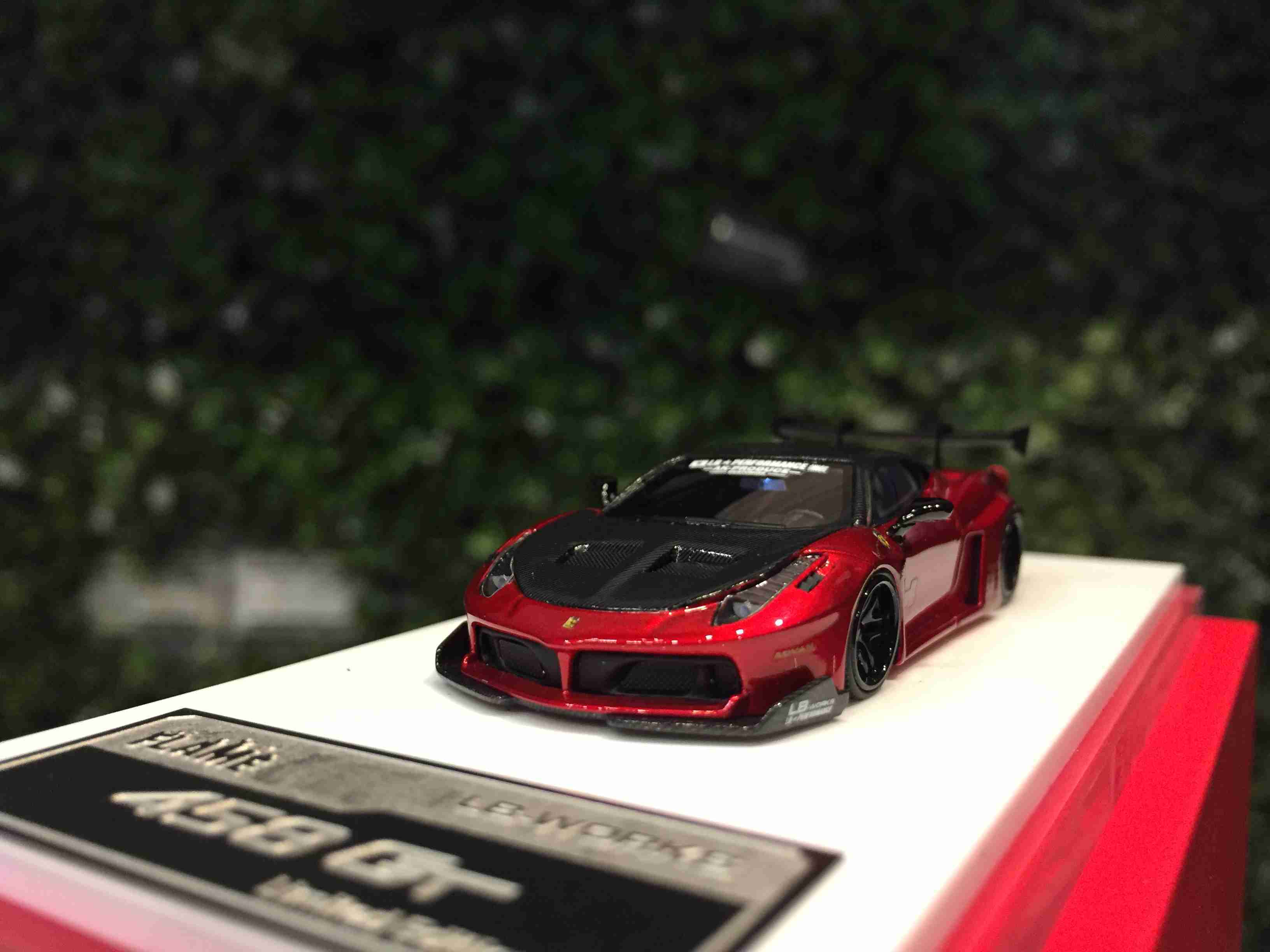 1/64 Flame LB WORKS フェラーリ 458 GTメタリックレッド 1/64 Flame LB WORKS フェラーリ 458 GTメタリックレッド Flame 1:64