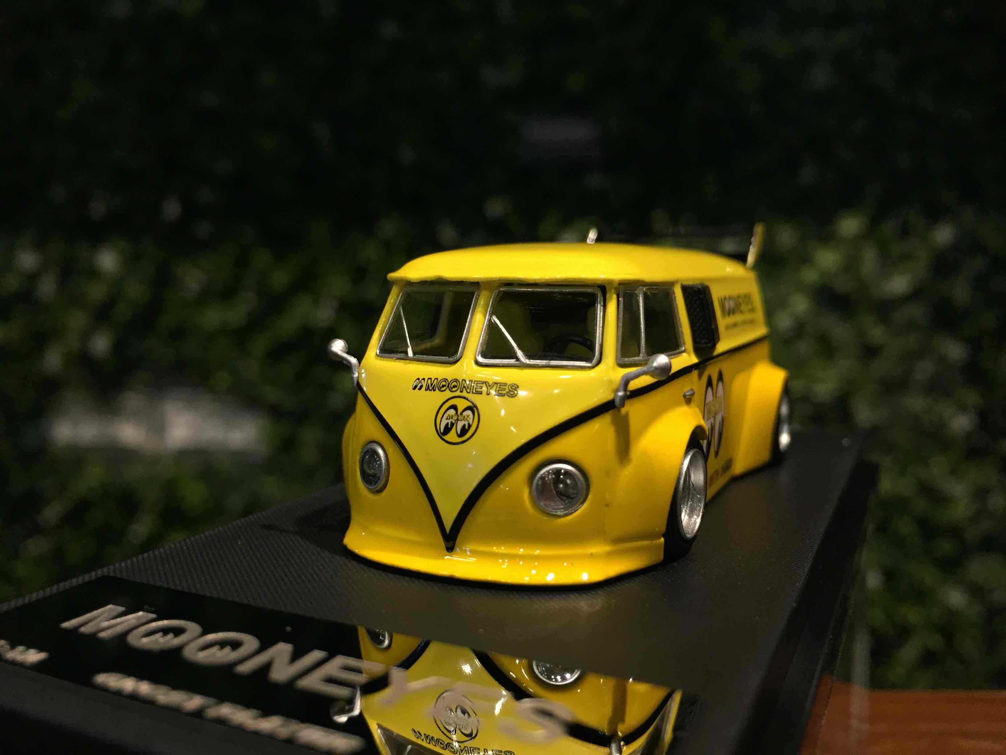 1/64 TimeModel Volkswagen VW T1 Mooneyes Yellow【MGM】