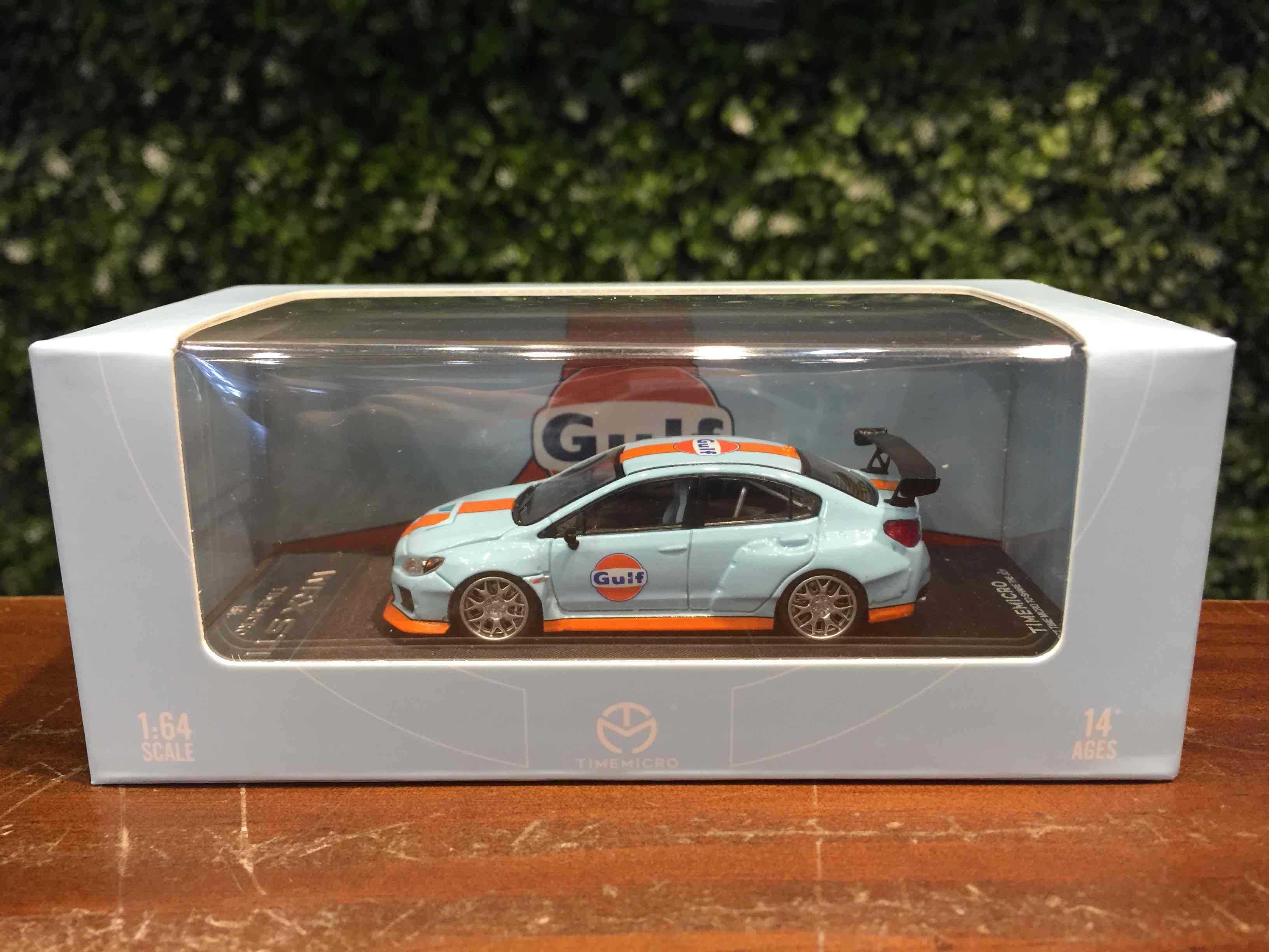 1/64 TimeModel Subaru WRX STI Gulf TM645409【MGM】