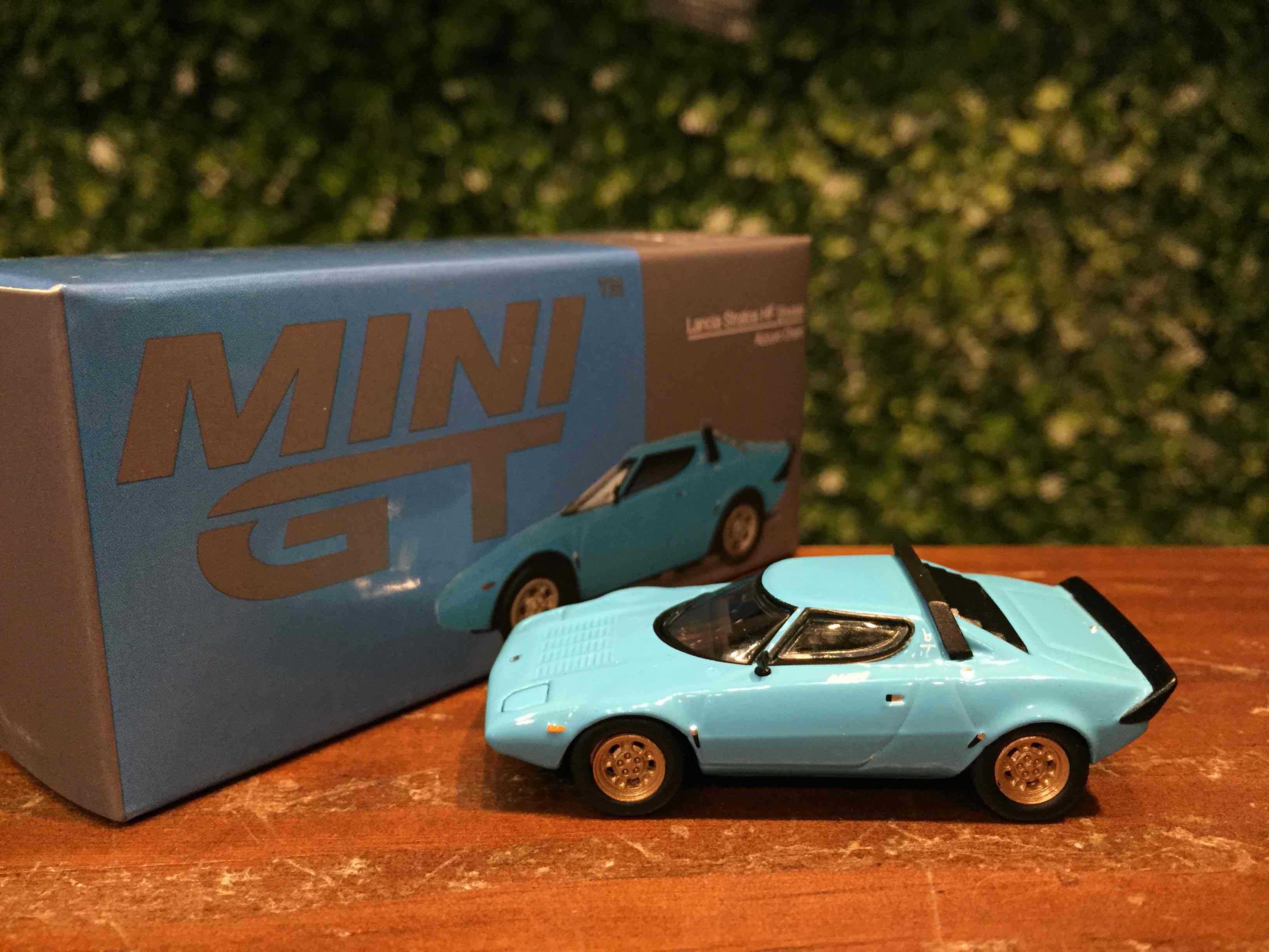 1/64 MiniGT Lancia Stratos HF Stradale Azzuro MGT00624L【MGM】