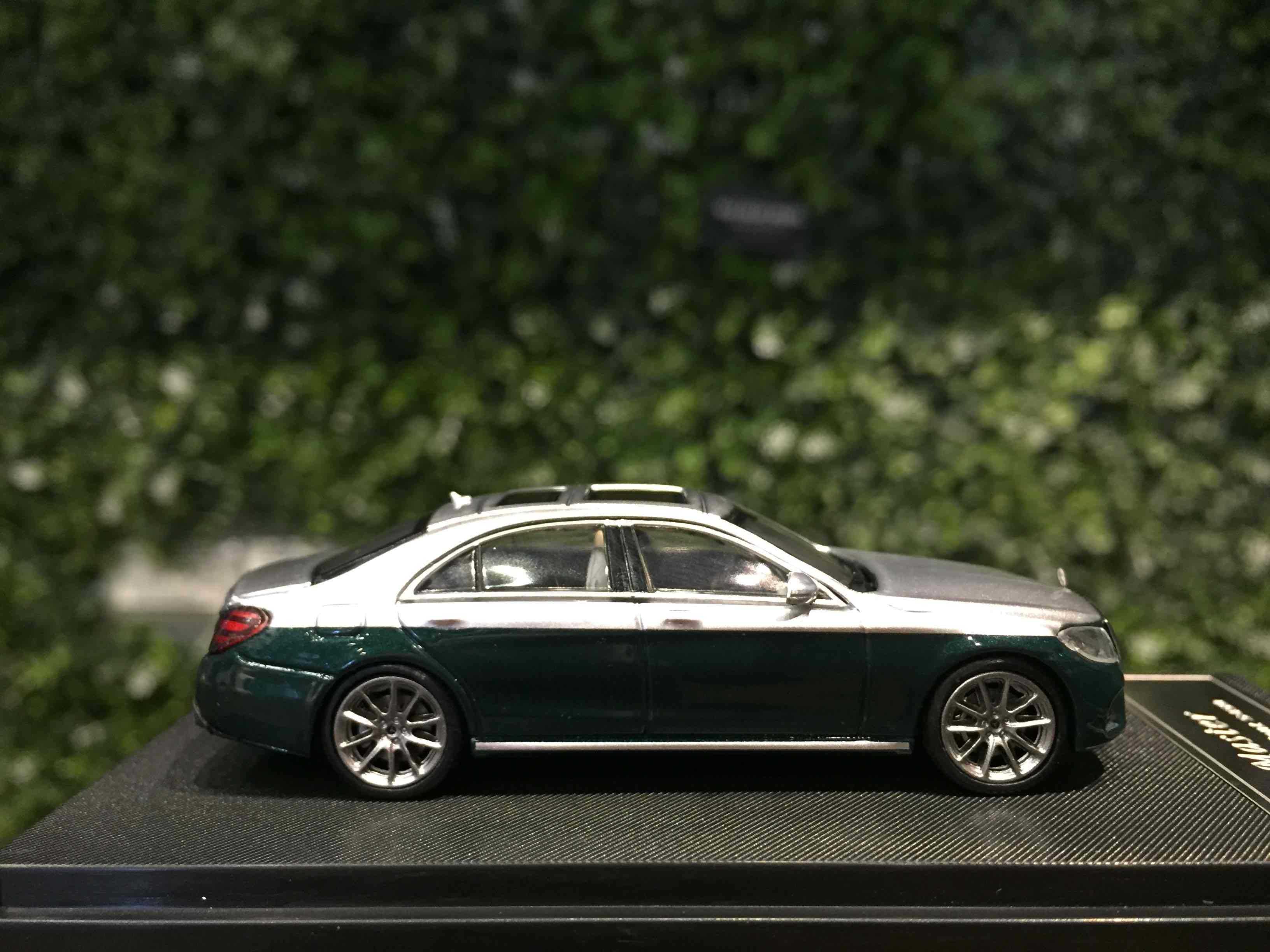 1/64 Master Mercedes-Benz S-Class S450 (W222) SilverGreen【MG