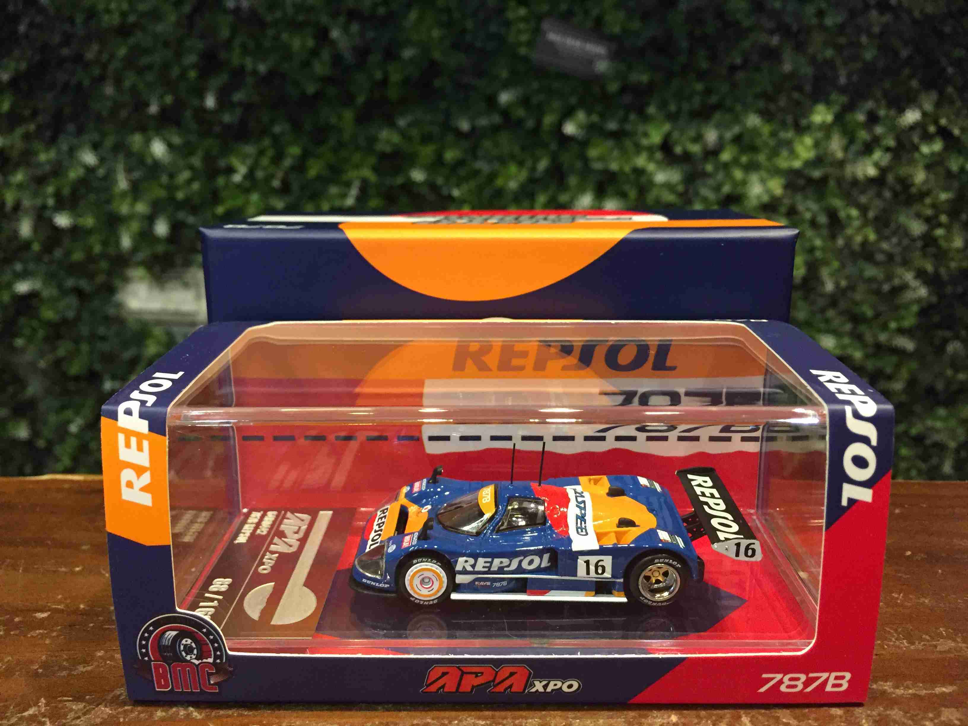 1/64 BMC Mazda 787B Repsol Fosan 64B0442【MGM】