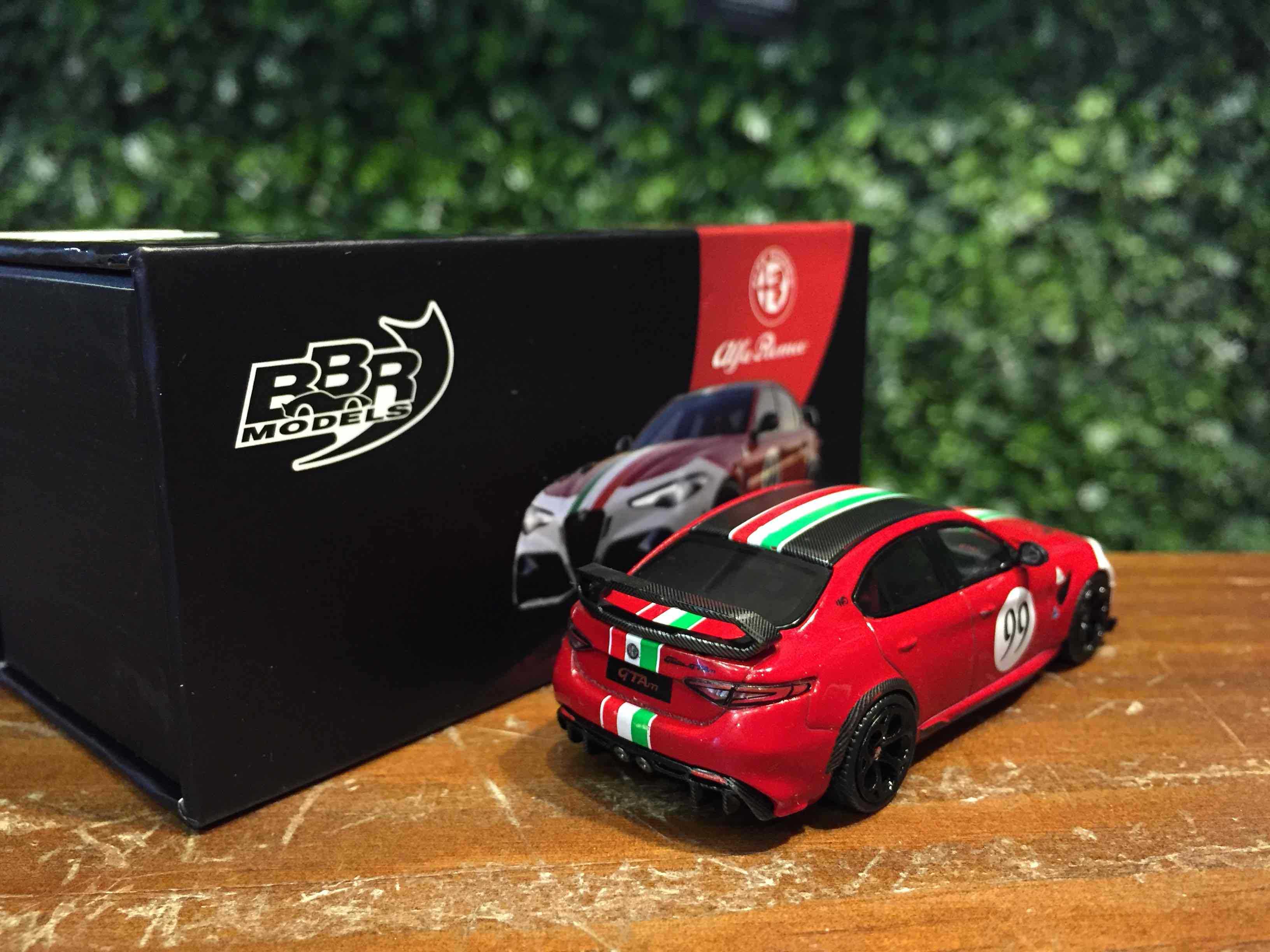 1/64 BBR Alfa Romeo Giulia GTAM #99 Centro BBRDIE6412【MGM】