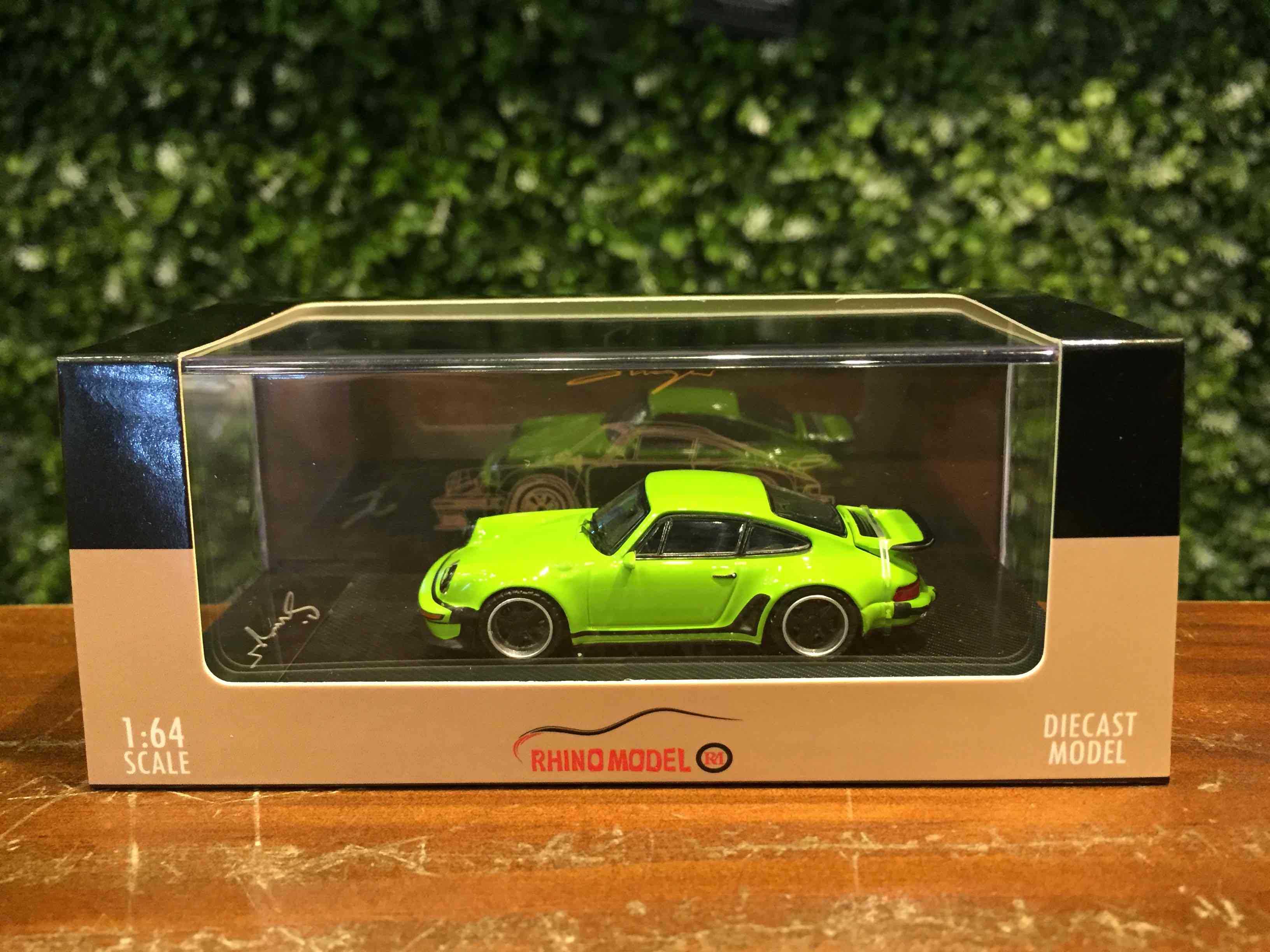 1/64 RhinoModel Singer Turbo Study Porsche 930 Green【MGM】