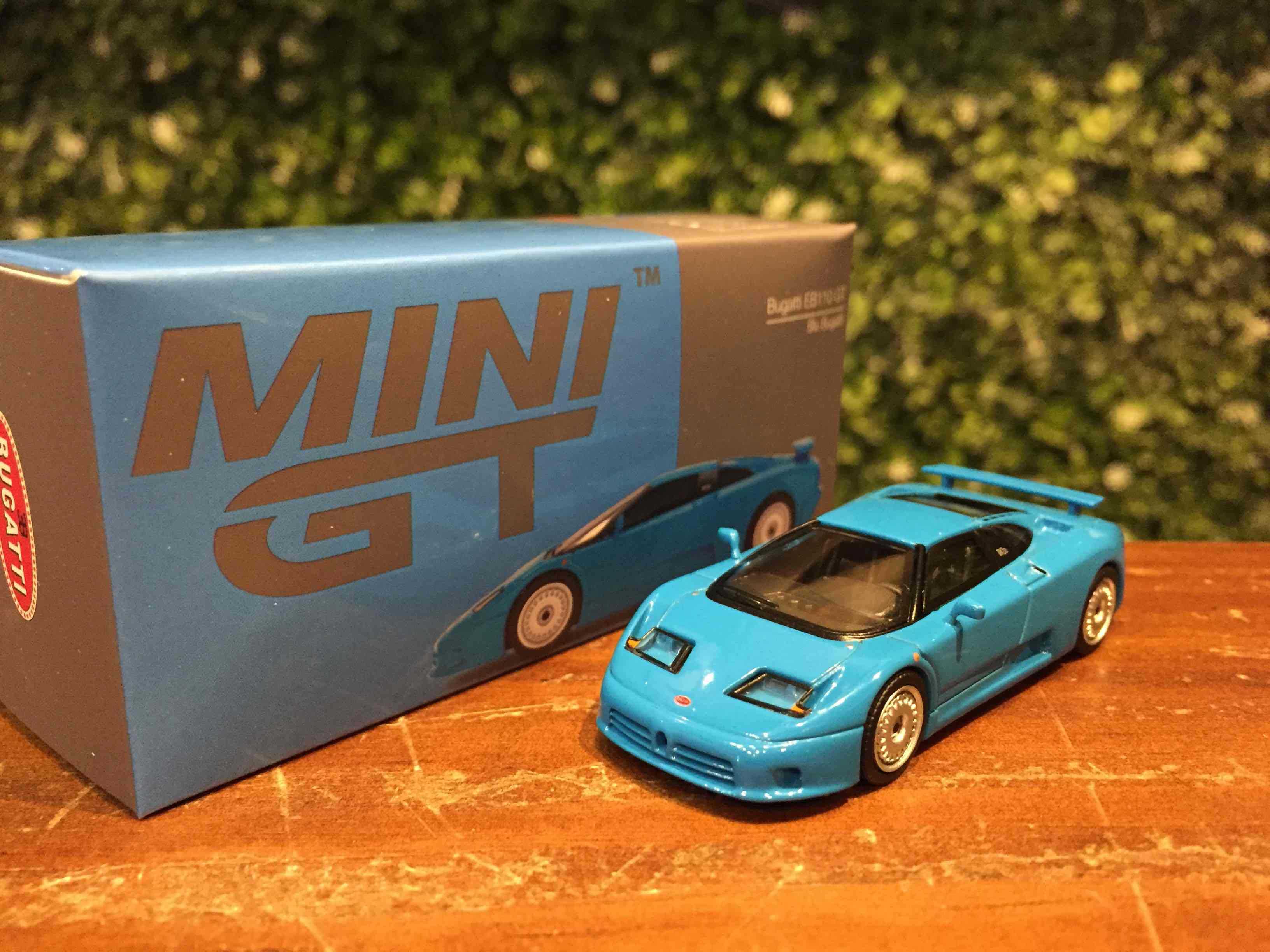 1/64 MiniGT Bugatti EB110 GT Blue MGT00644L【MGM】