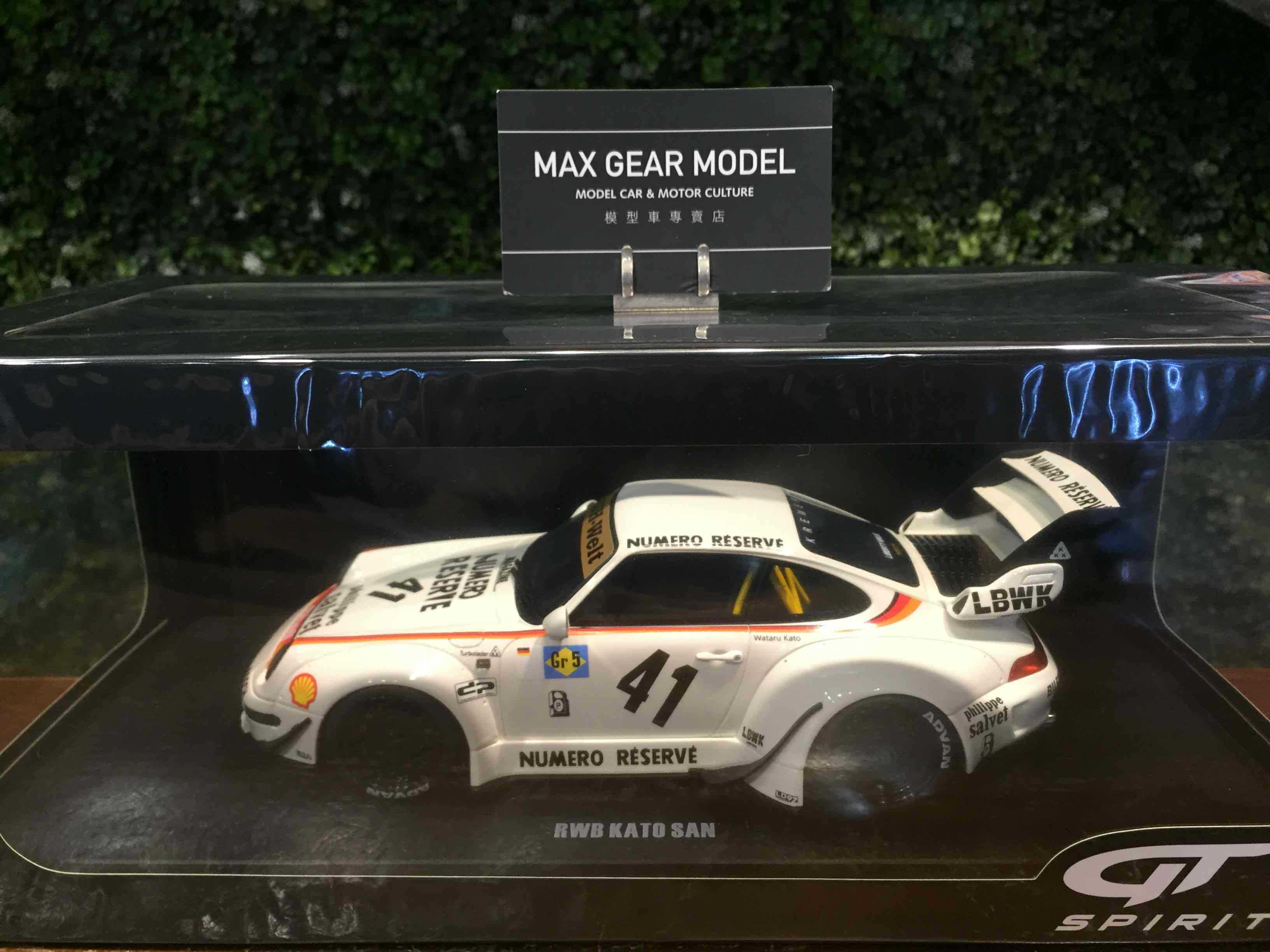 1/18 GT Spirit RWB Porsche 911 Kato-San White GT451【MGM】