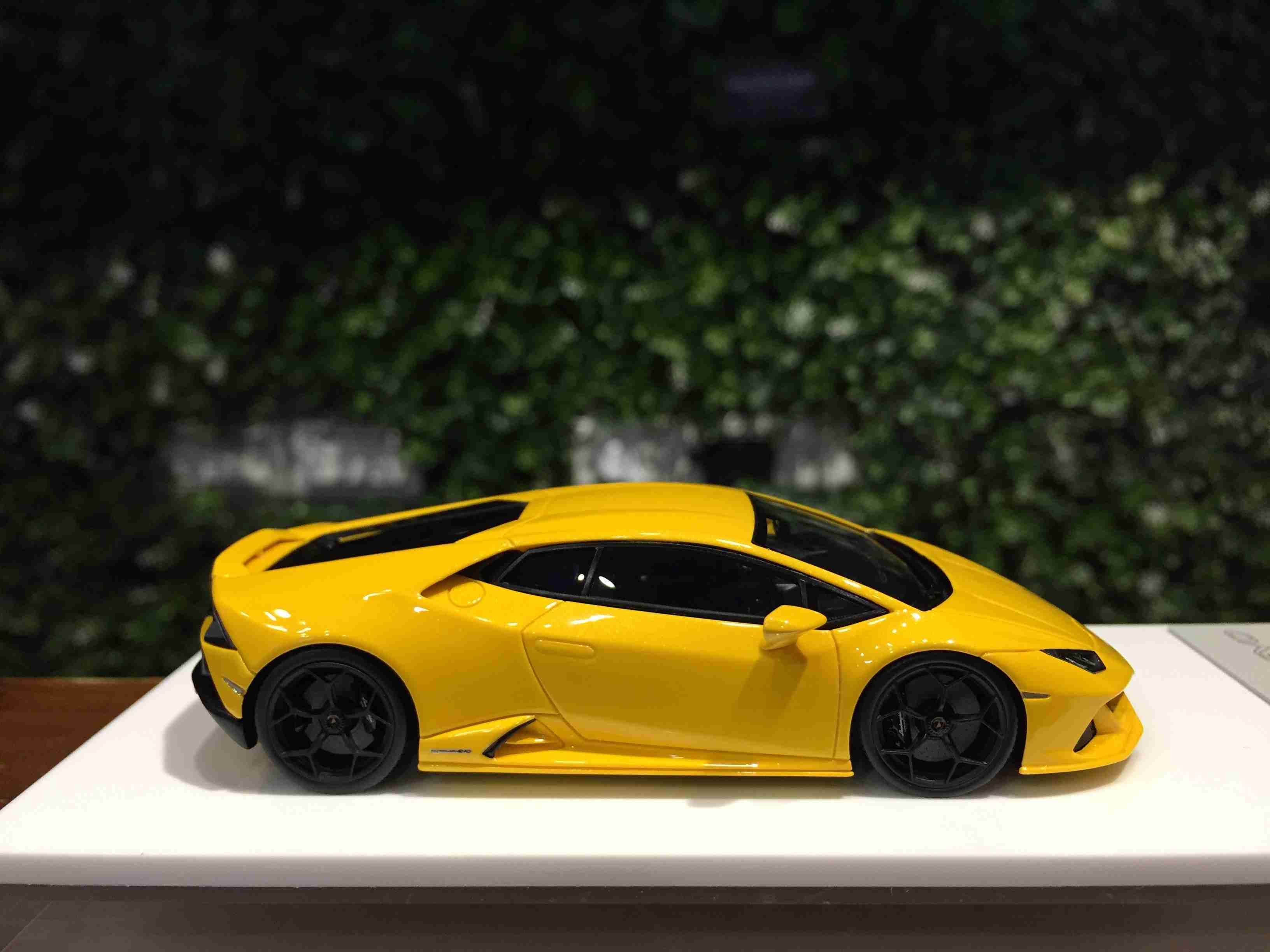 1/43 MakeUp Lamborghini Huracan EVO 2019 Yellow EM520E【MGM】