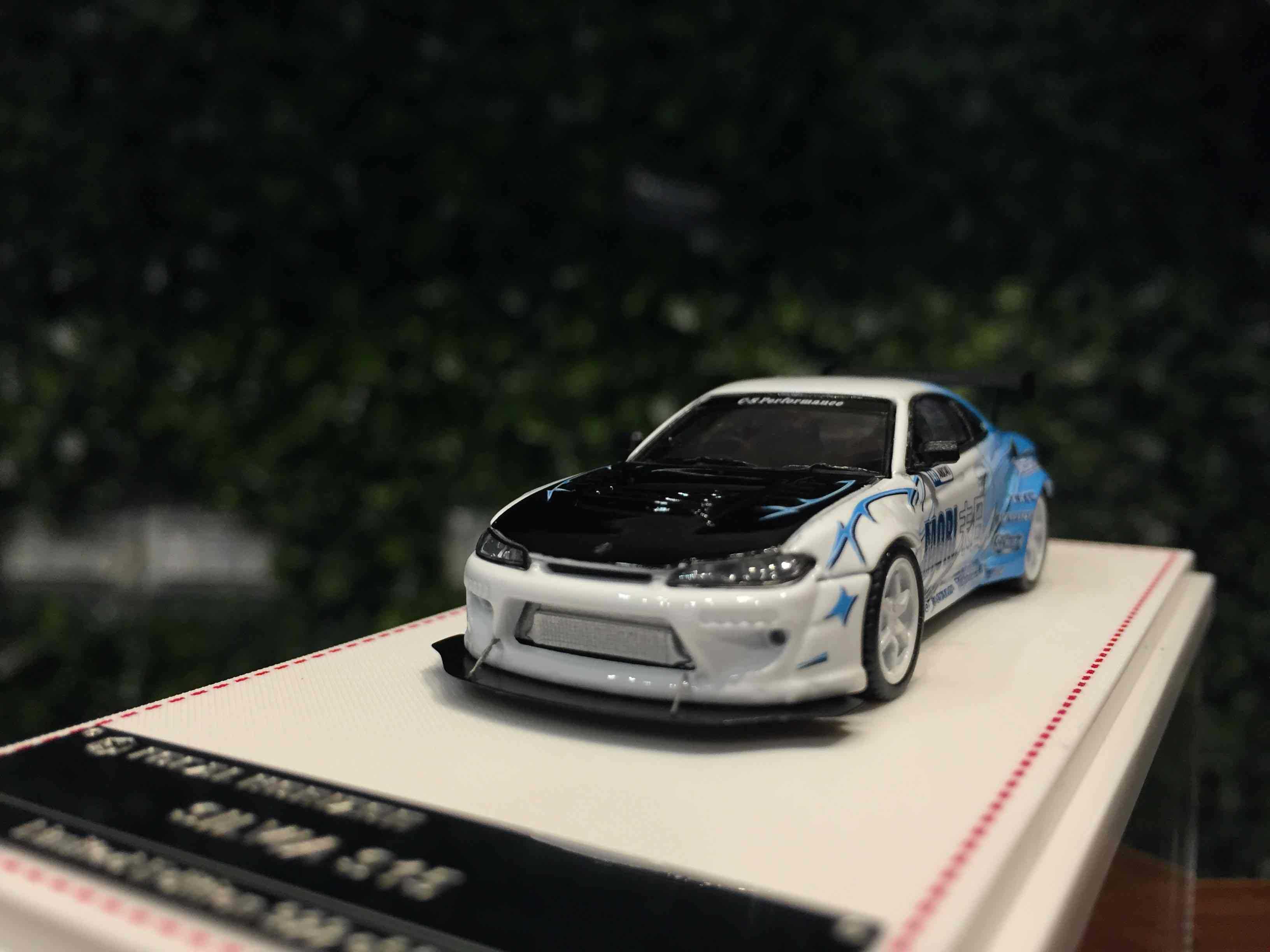 1/64 FH Pandem Nissan Silvia (S15) White/Blue【MGM】