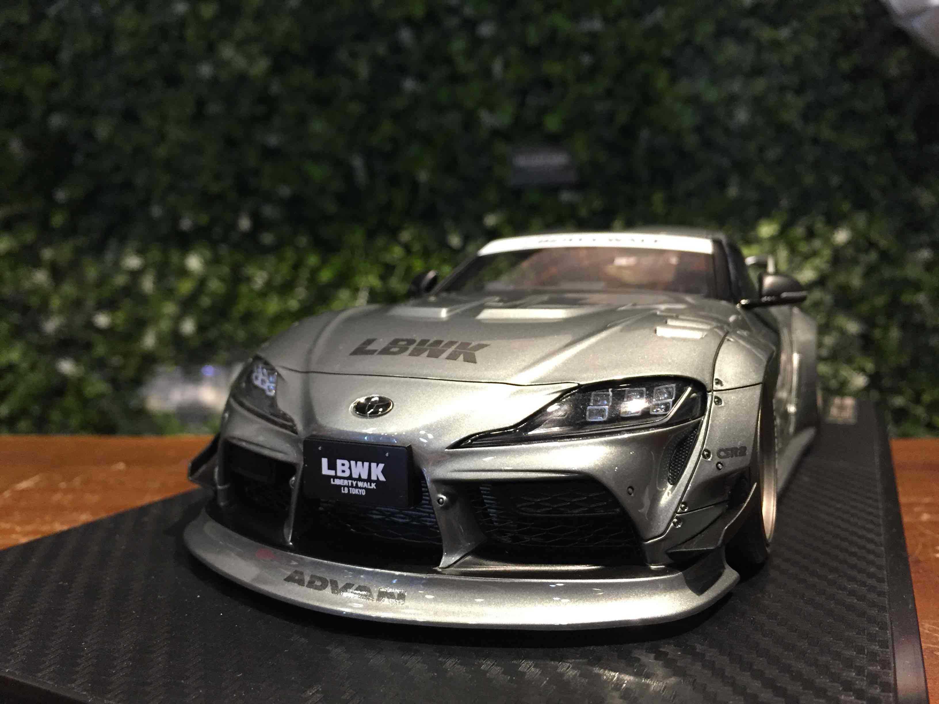 1/18 Ignition LB-Works Toyota Supra (A90) Grey IG2657【MGM】