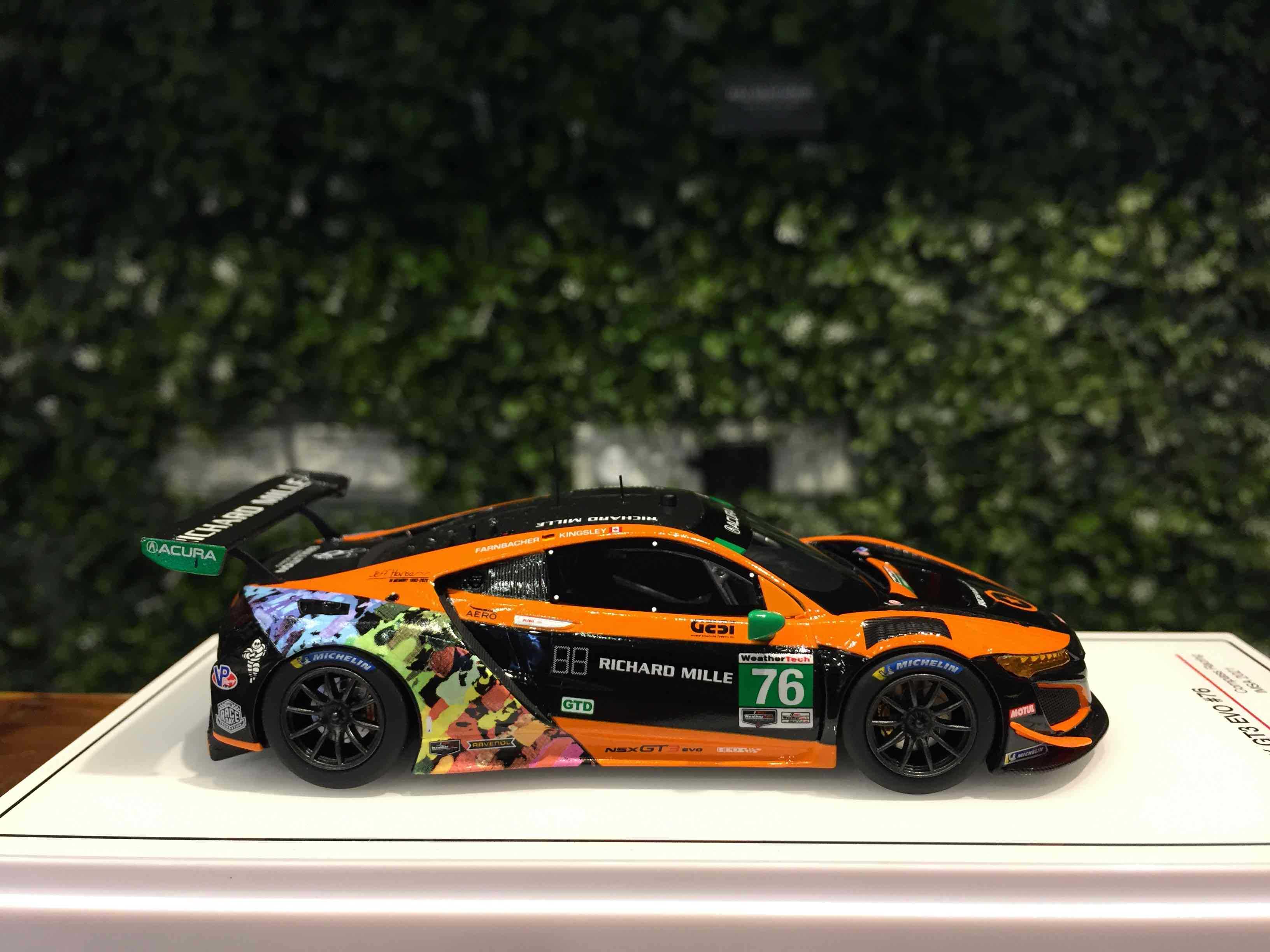 1/43 TSM Acura NSX GT3 EVO #76 IMSA 2021 TSM430628【MGM】