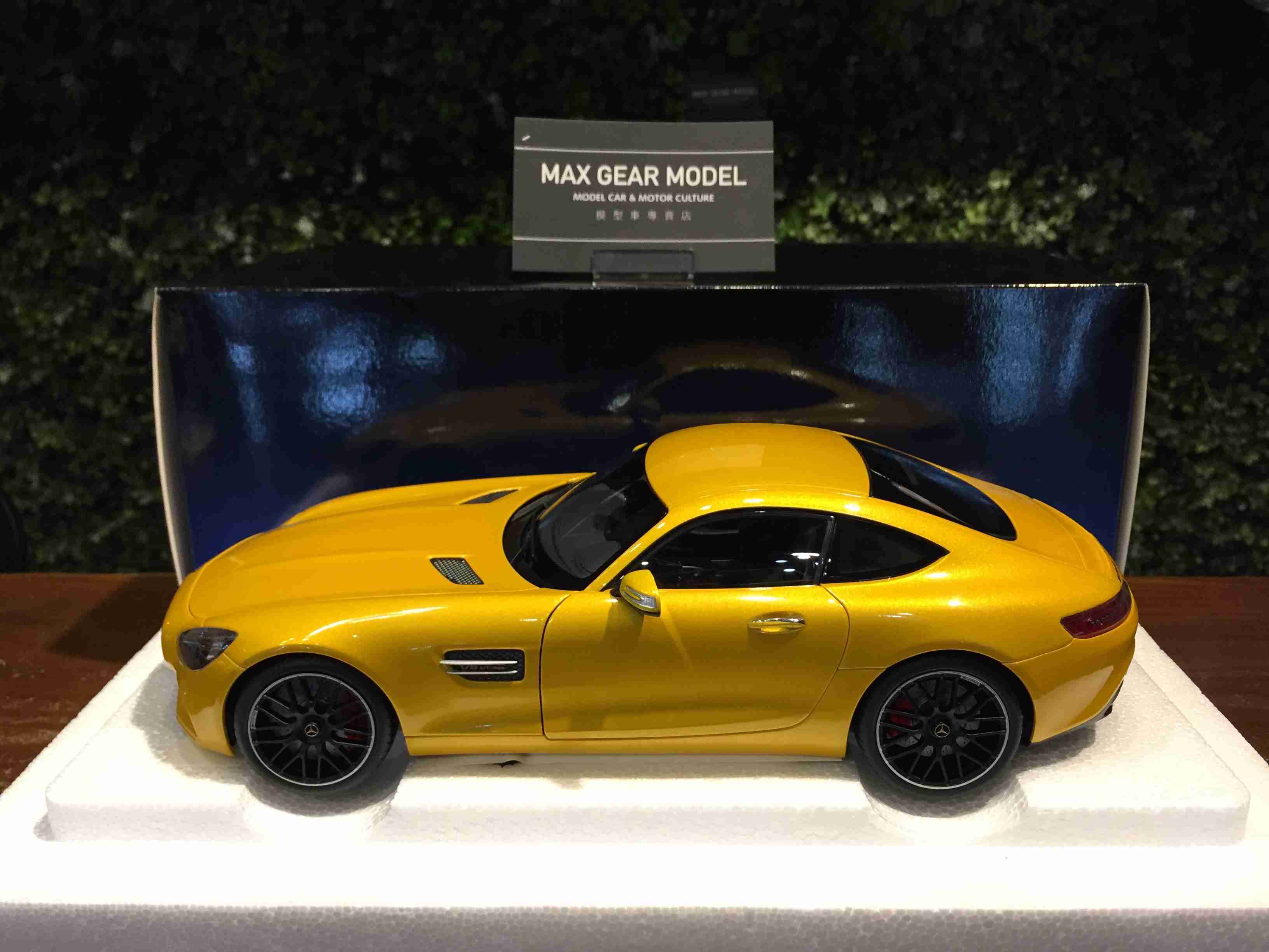 1/18 AUTOart Mercedes-AMG GTS Yellow 76314【MGM】