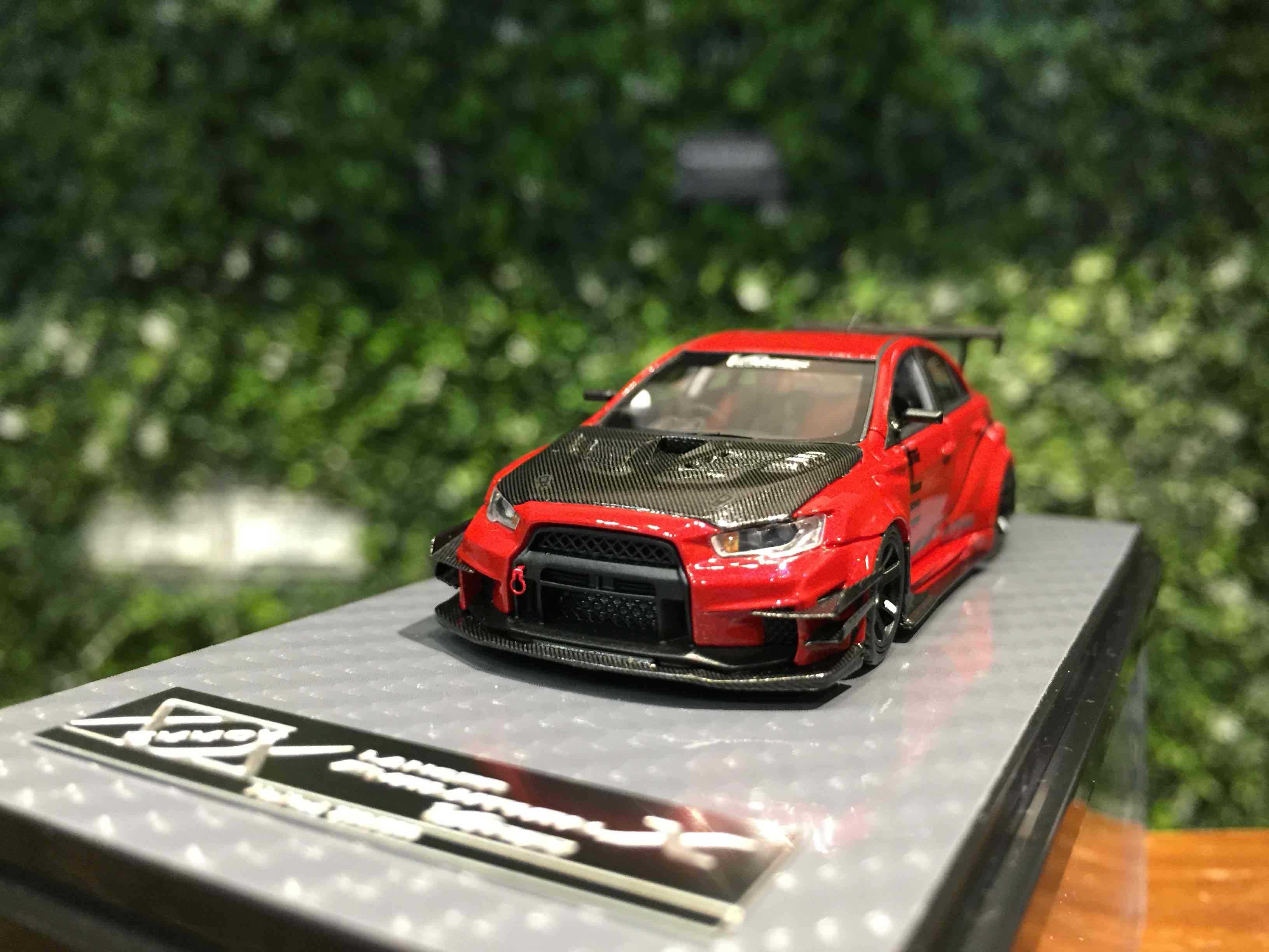 1/64 YM-Model Mitsubishi Lancer EVO X Varis Red【MGM】