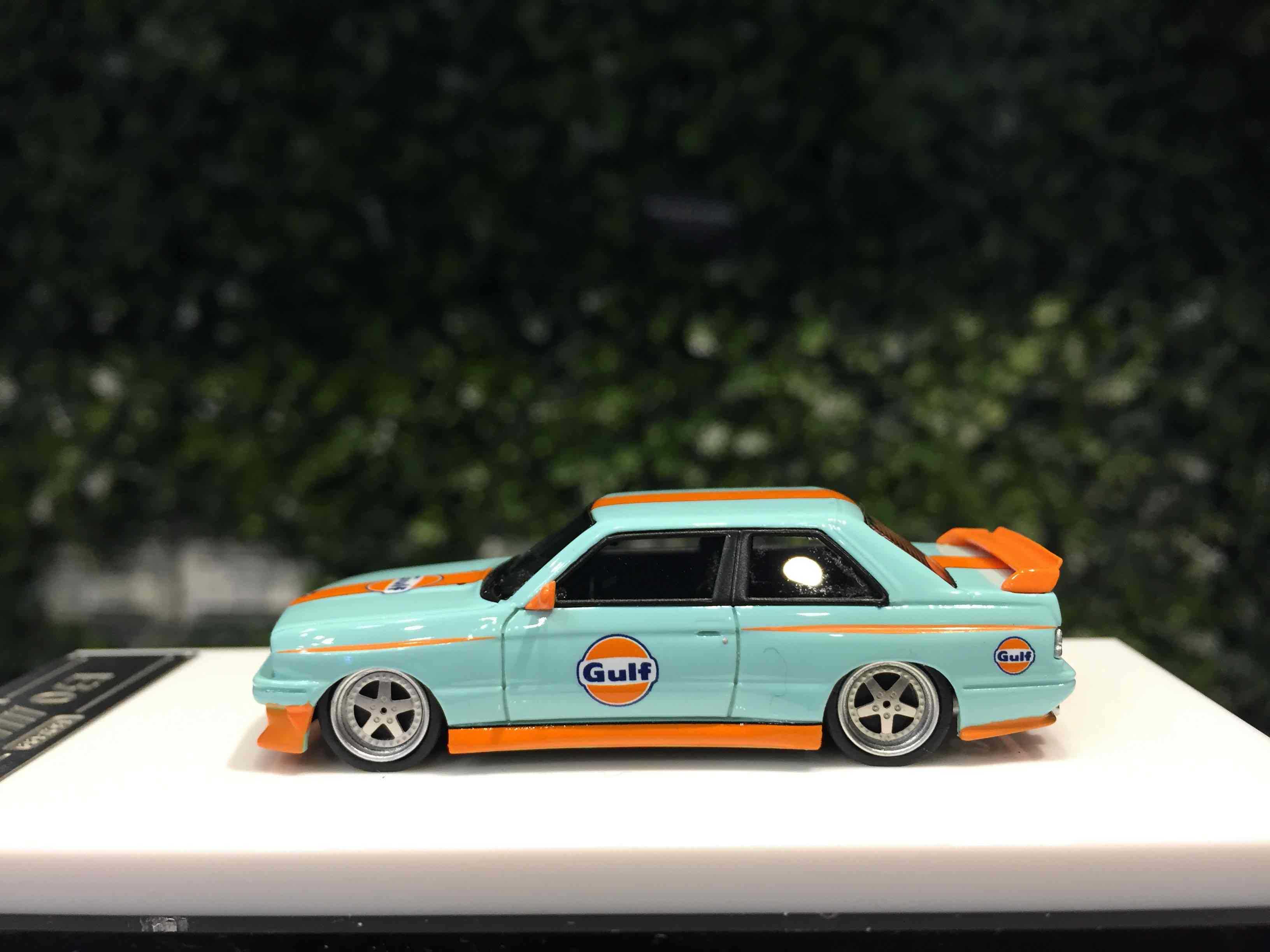 1/64 ScaleMini BMW M3 (E30) Gulf SM6423004C【MGM】