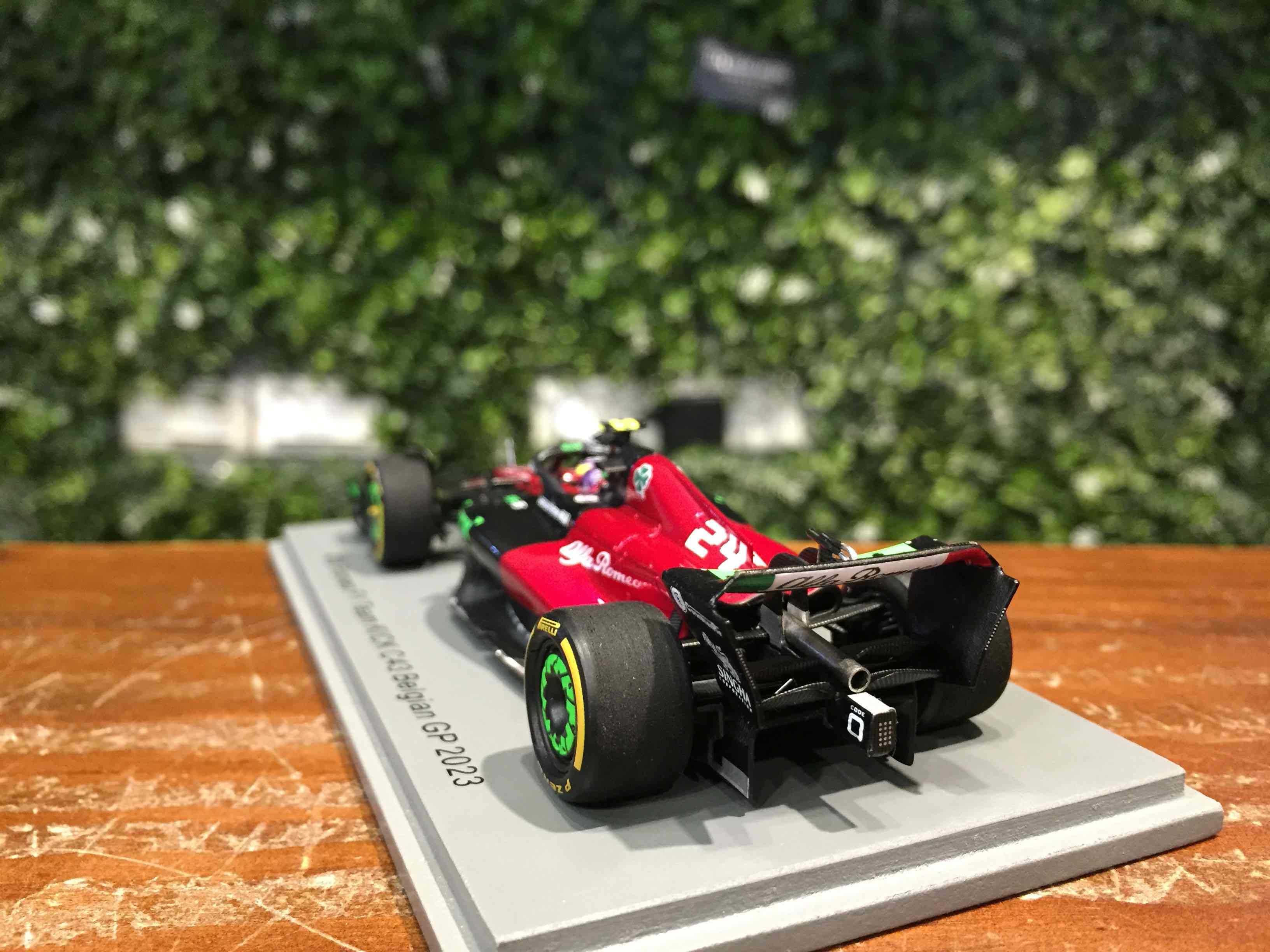 1/43 Spark Alfa Romeo C43 Zhou GuanYu GP 2023 S8922【MGM】