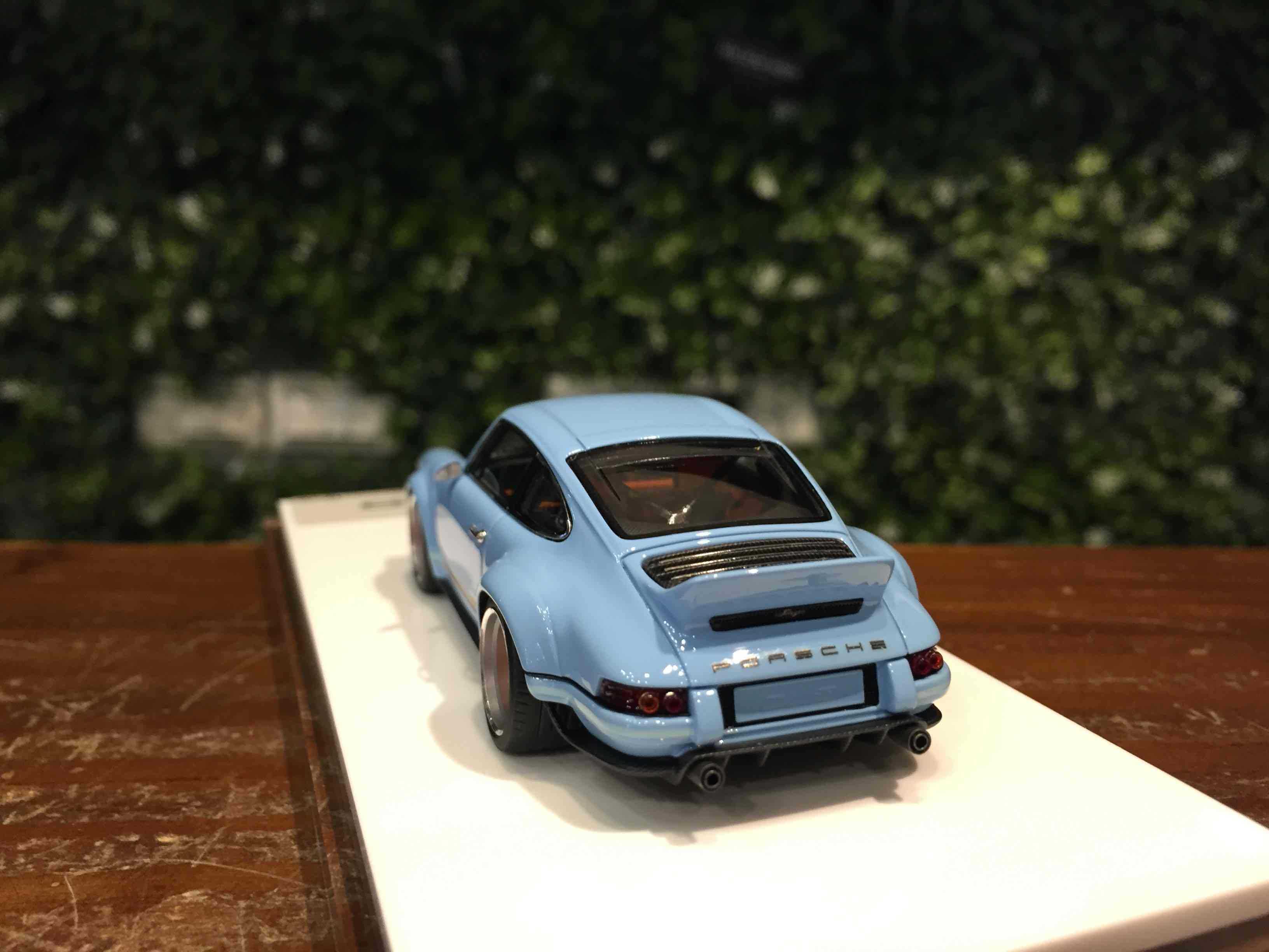 1/43 MakeUp Singer Porsche 911 DLS 2022 GulfBlue EM427L【MGM】