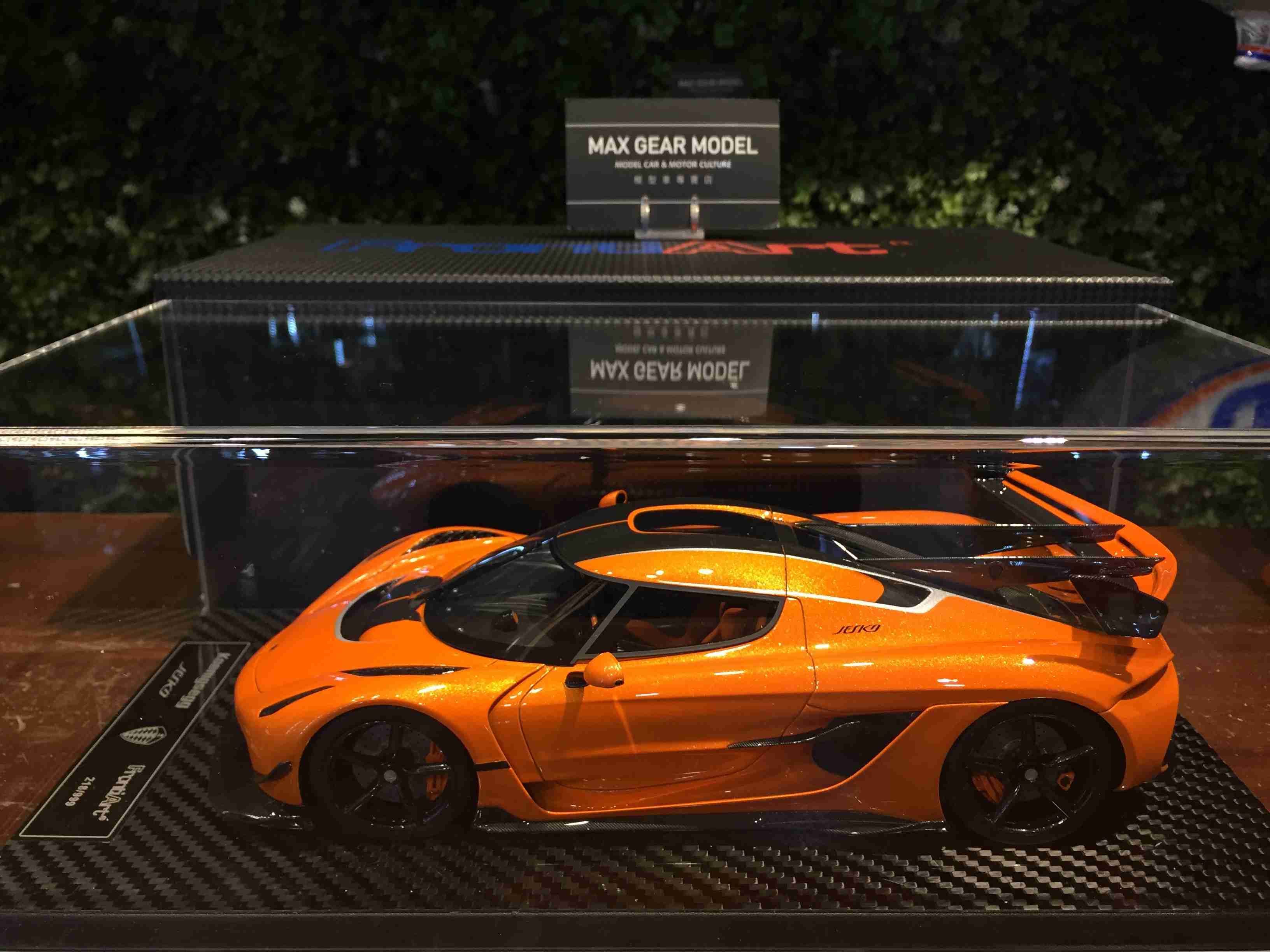 1/18 FrontiArt Koenigsegg Jesko Tang Orange F072-158【MGM】