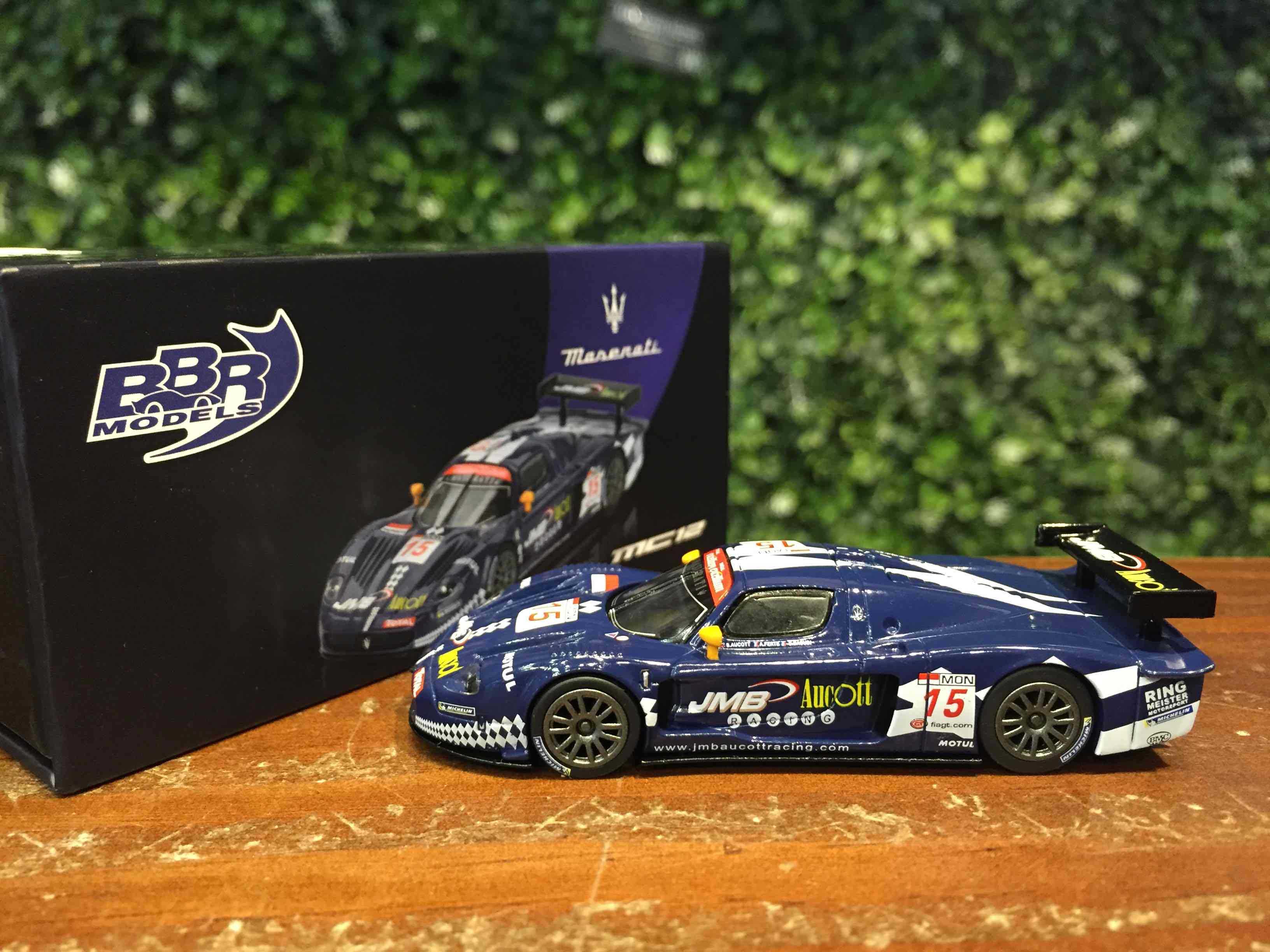 1/64 BBR Maserati MC12 Competizione #15 FIA BBRDIE6424【MGM】