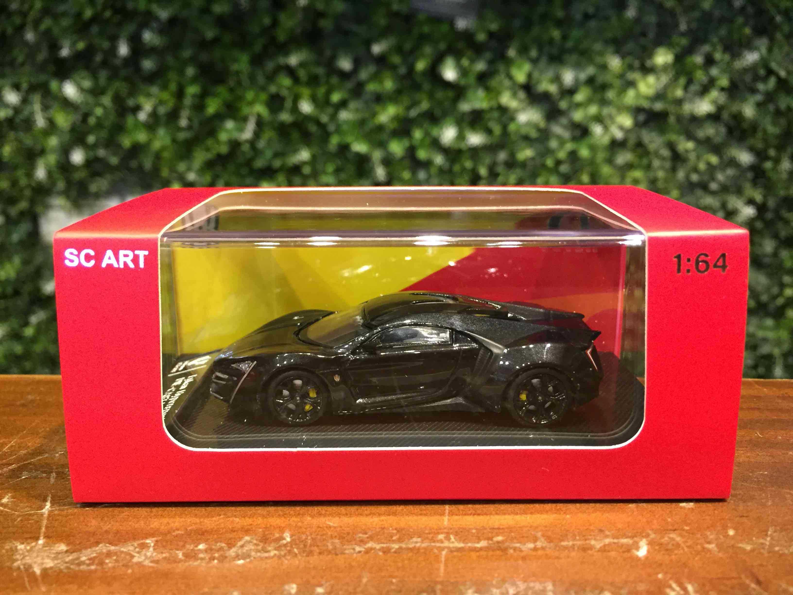 1/64 SC-Art W Motors Lykan Hypersport Black【MGM】