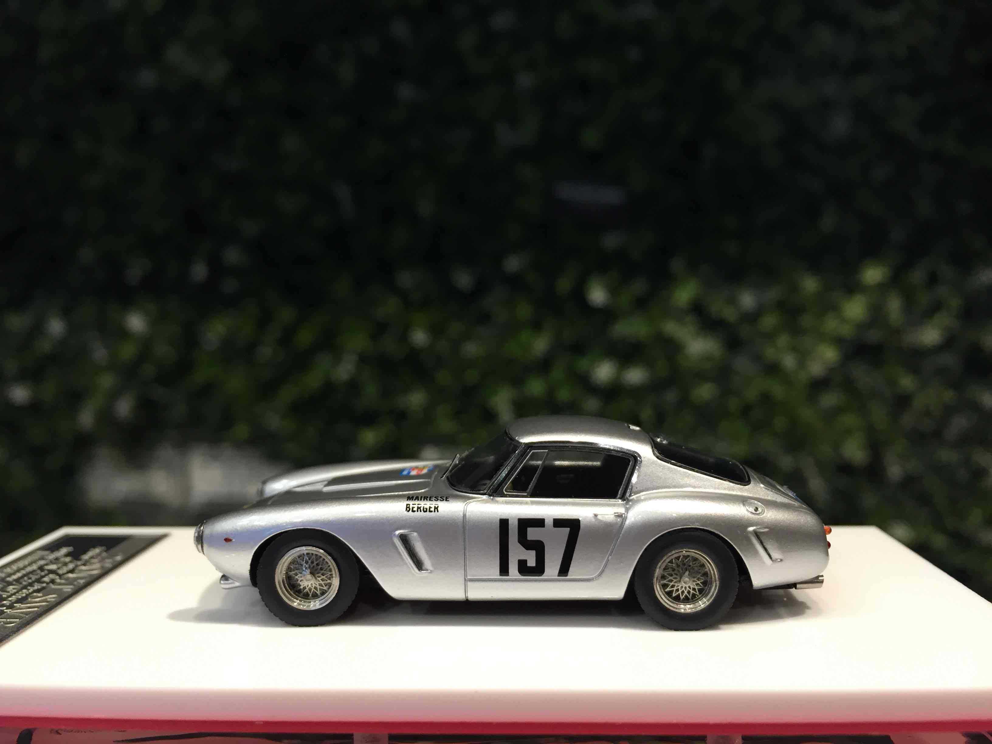 1/64 SCM Ferrari 250GT SWB #157 Silver SCM04W【MGM】