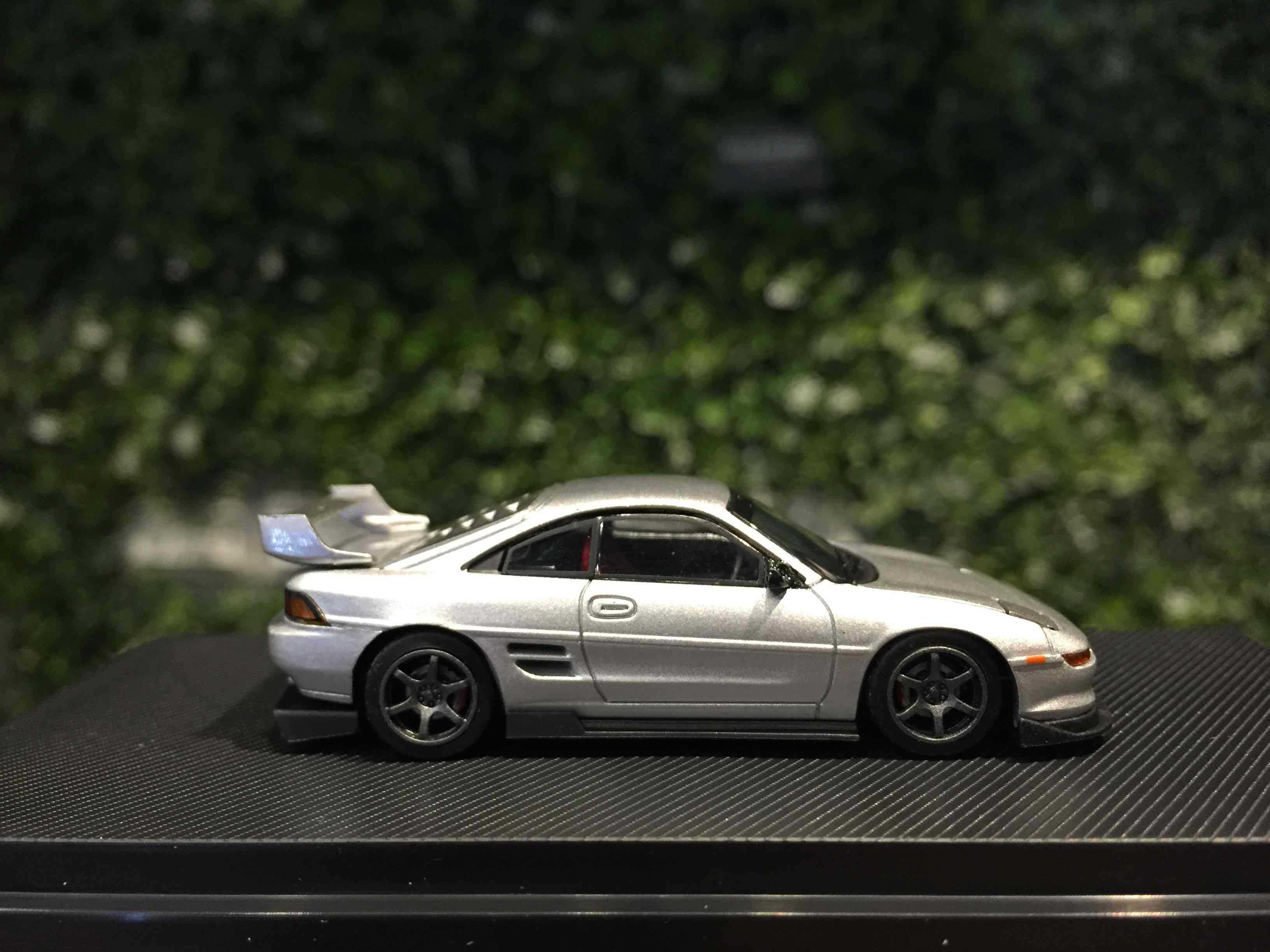 1/64 MicroTurbo Toyota MR2 SW20 1996 Rev 4 Silver【MGM】