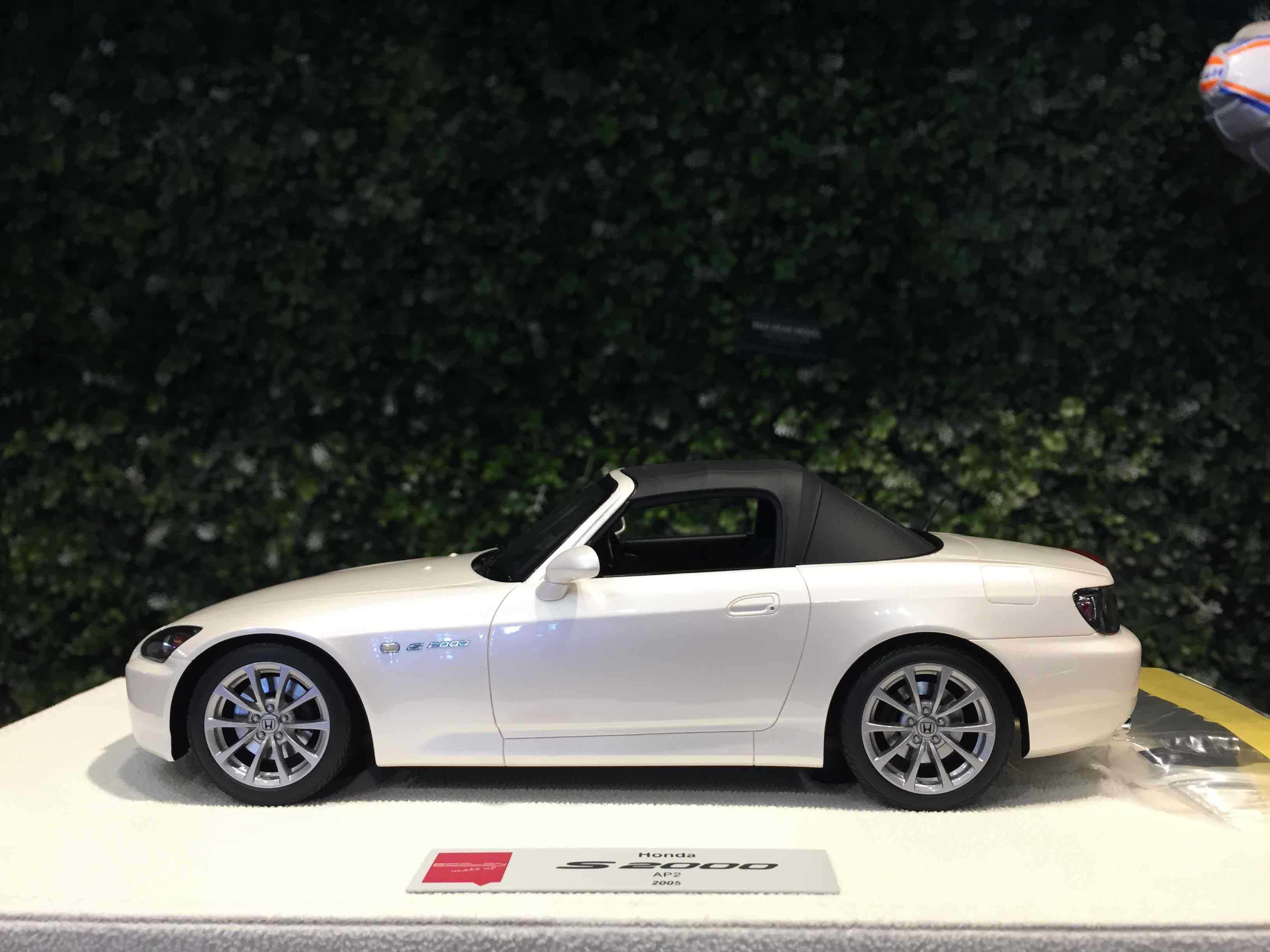 1/18 MakeUp Honda S2000 (AP2) 2005 White Pearl EML118B【MGM】