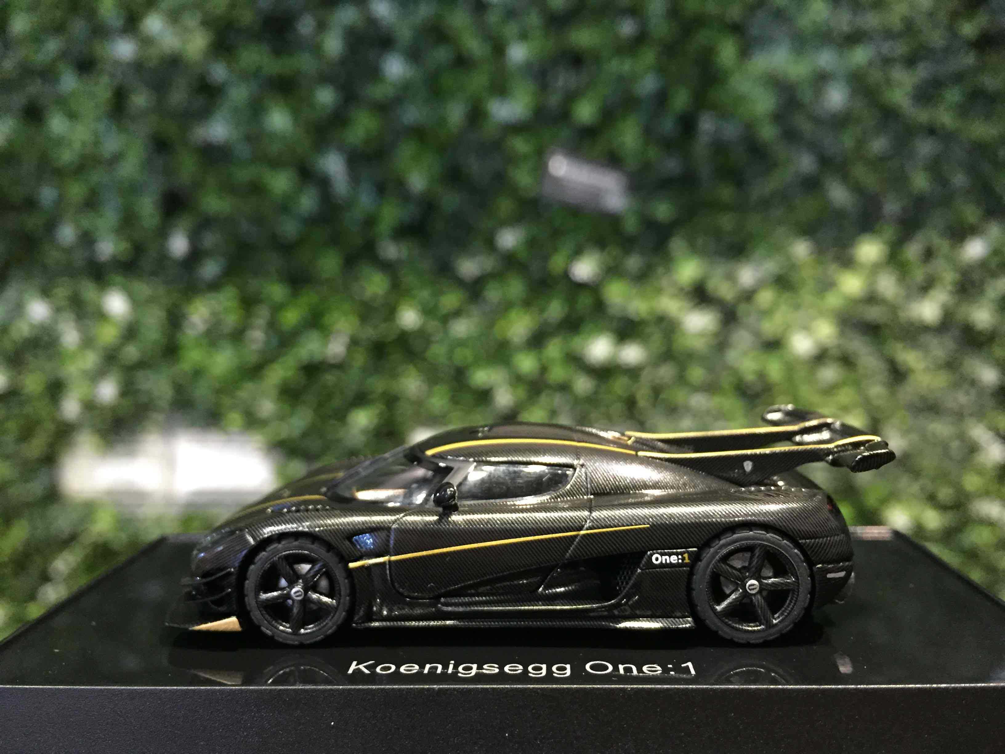 1/64 AUTOart Koenigsegg One 1 Carbon 20043【MGM】