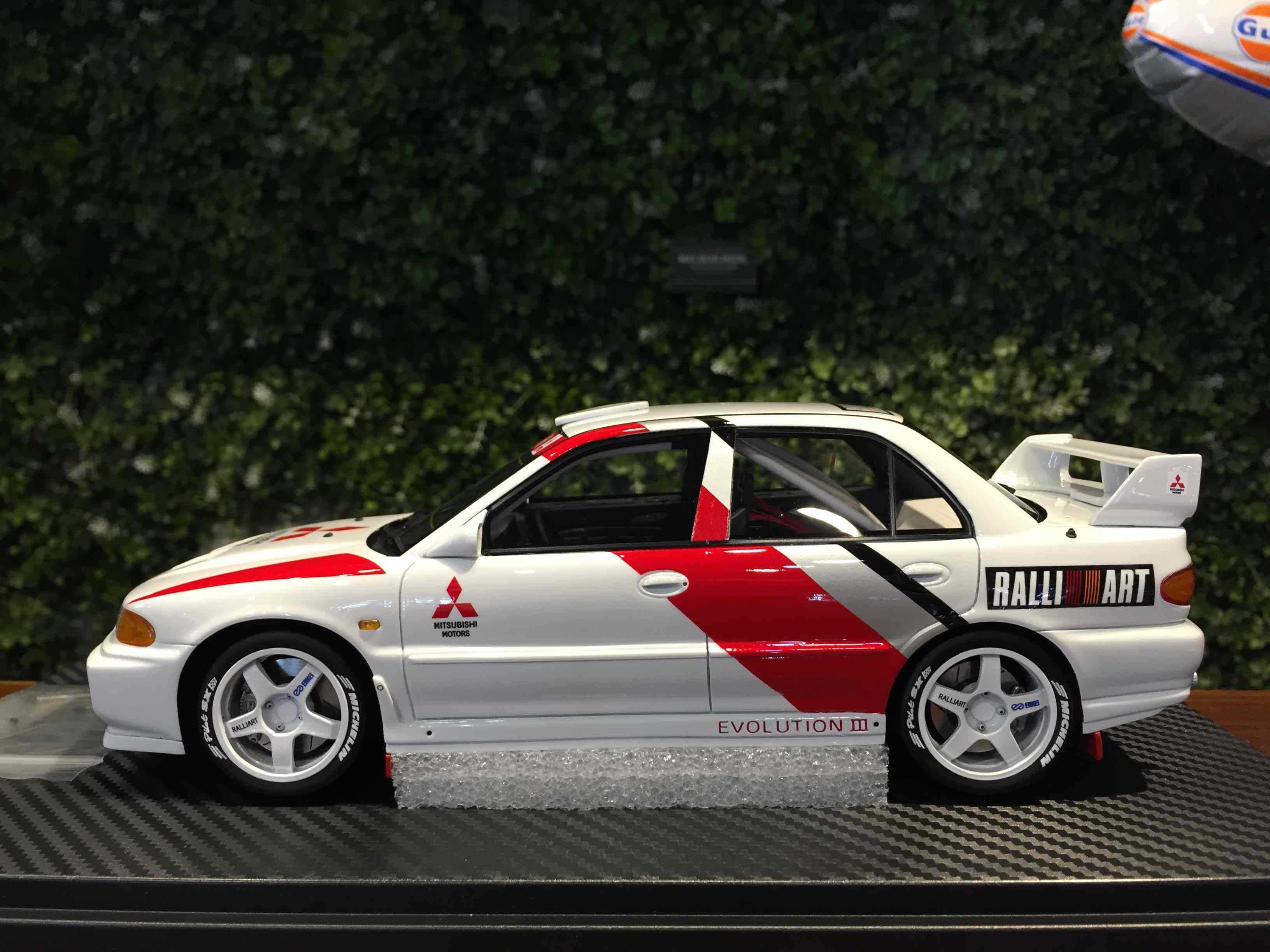 1/18 Onemodel Mitsubishi Lancer EVO 3 WRC Ralliart【MGM】