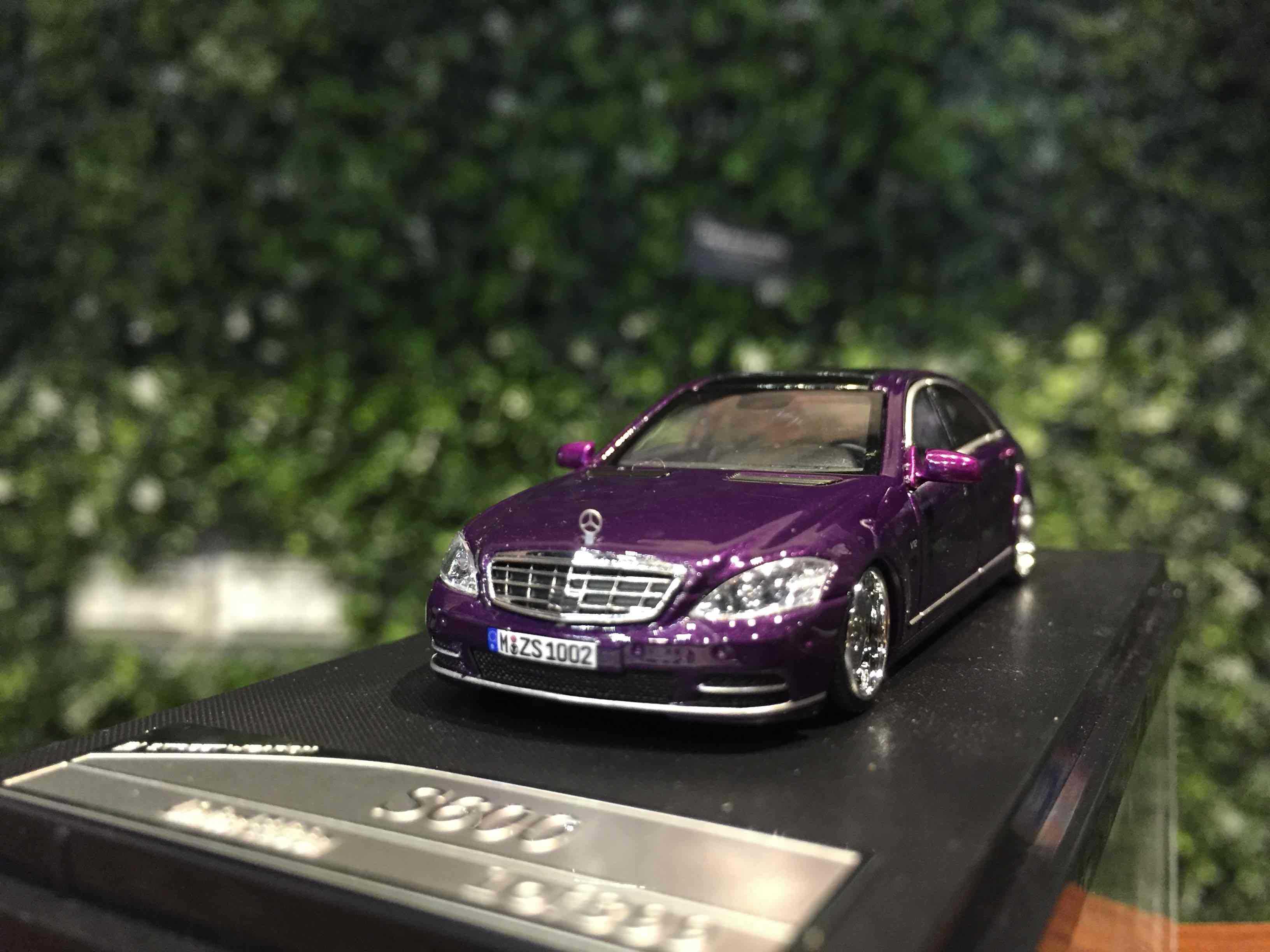 1/64 StreetWeapon Mercedes-Benz S-Class (W221) Purple【MGM】