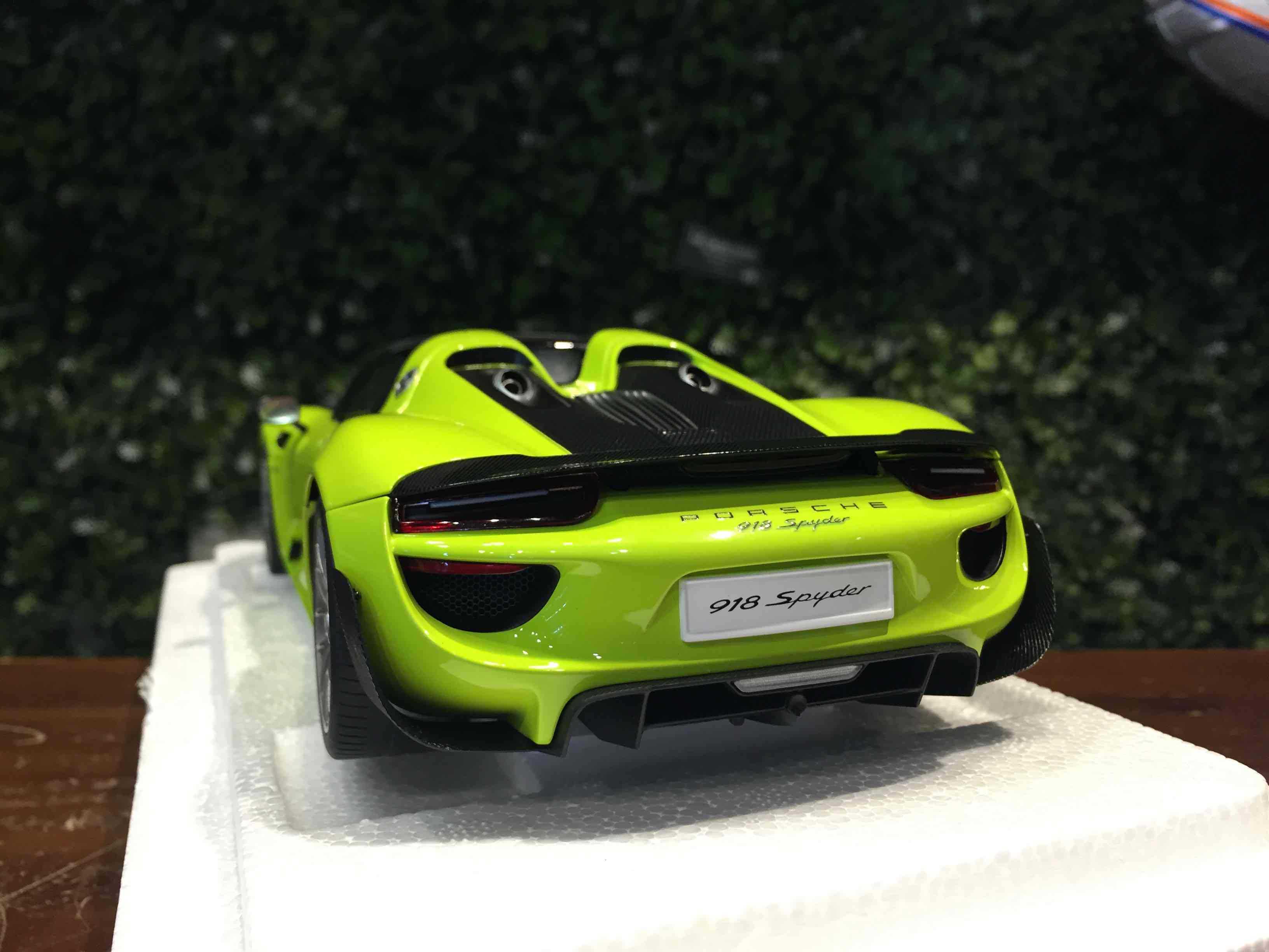 1/18 AUTOart Porsche 918 Spyder Weissach Package 77921【MGM】