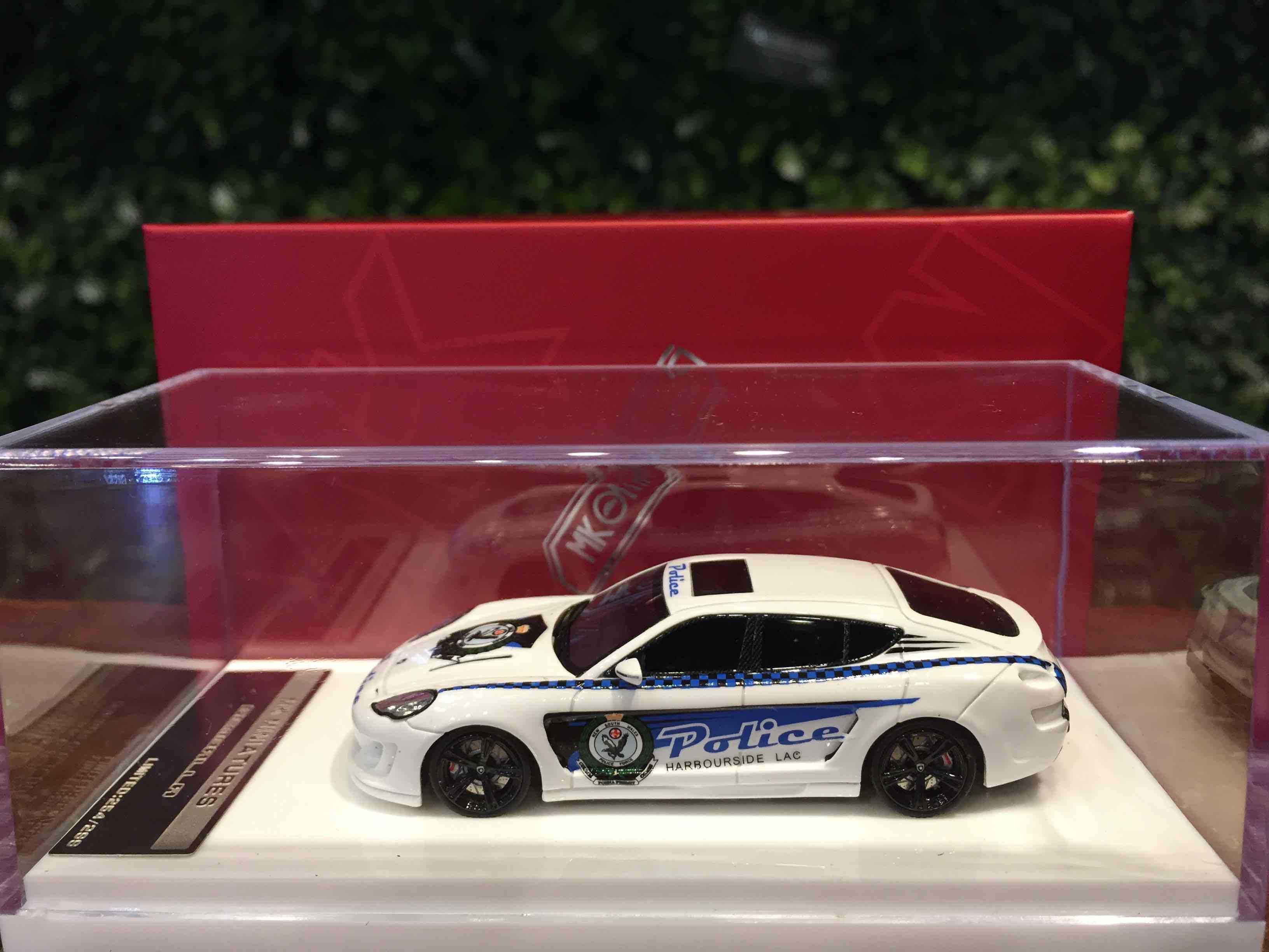 1/64 MK Gemballa Mistrale Porsche Panamera Police【MGM】