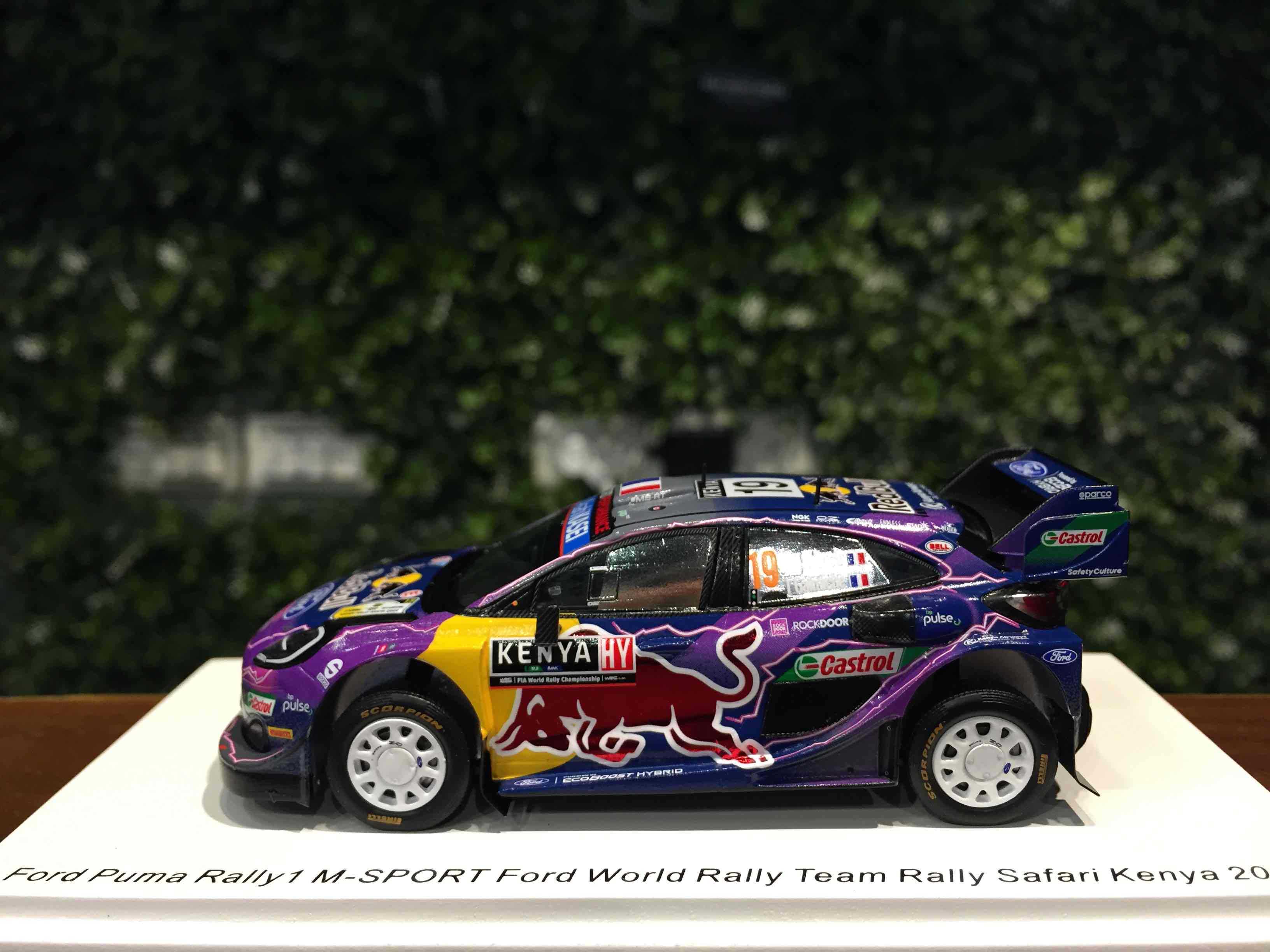 1/43 Spark Ford Puma Rally M-Sport Kenya 2022 S6706【MGM】