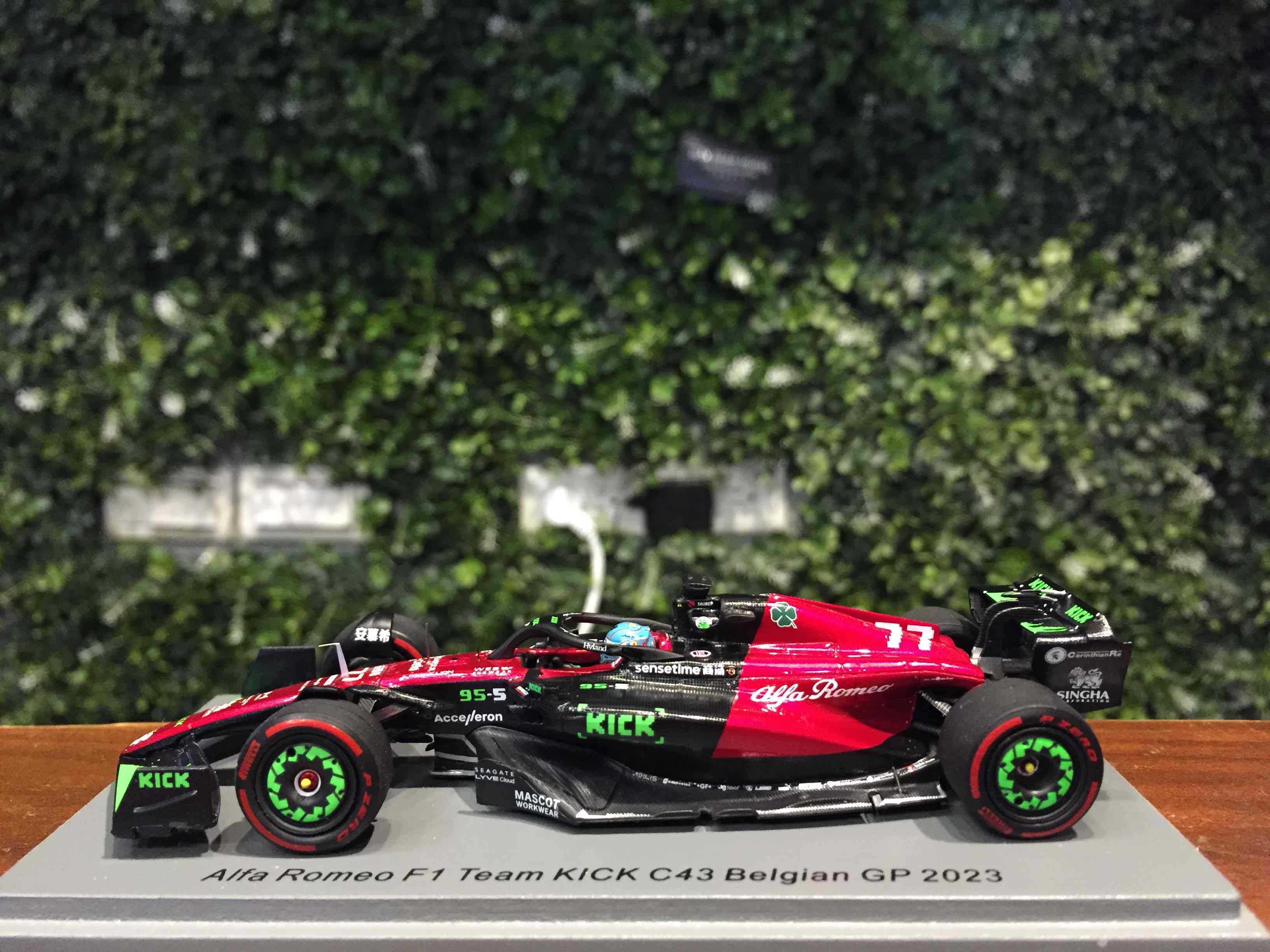 1/43 Spark Alfa Romeo C43 Valtteri Bottas GP 2023 S8921【MGM】