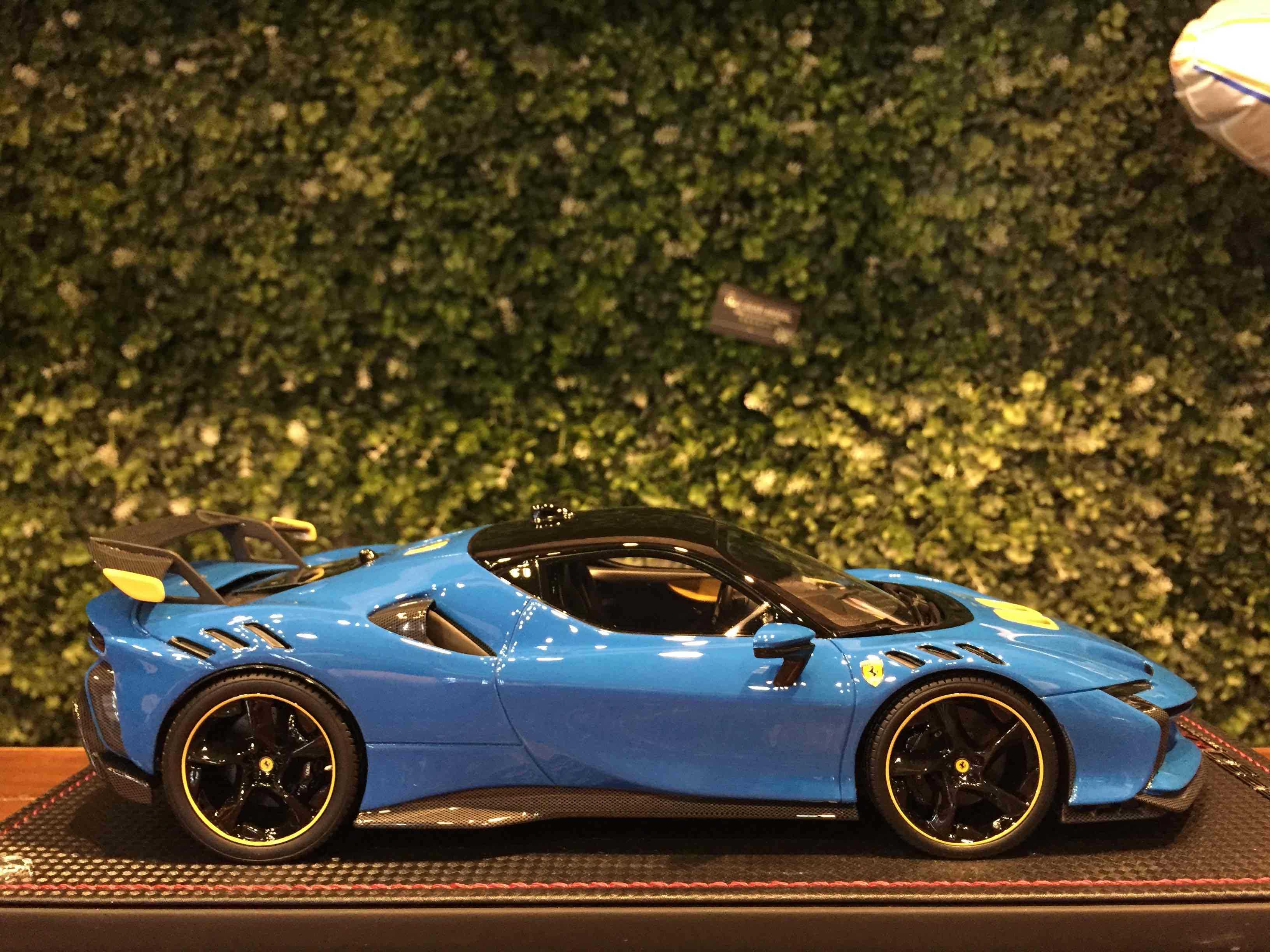 1/18 MR Ferrari SF90 XX Stradale Azzurro Dino FE041D【MGM】