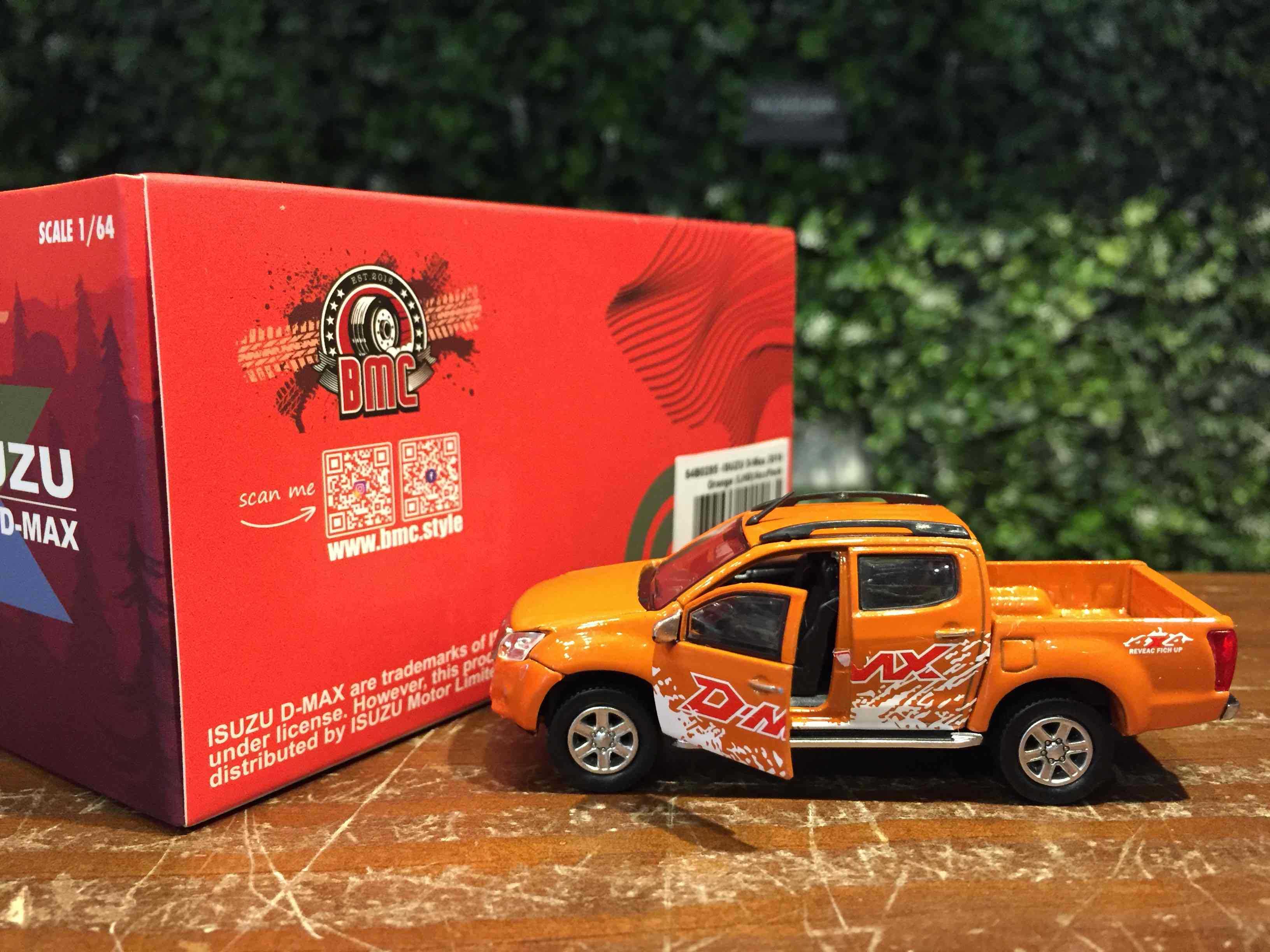 1/64 BM Isuzu D-Max 2018 Orange 64B0285【MGM】