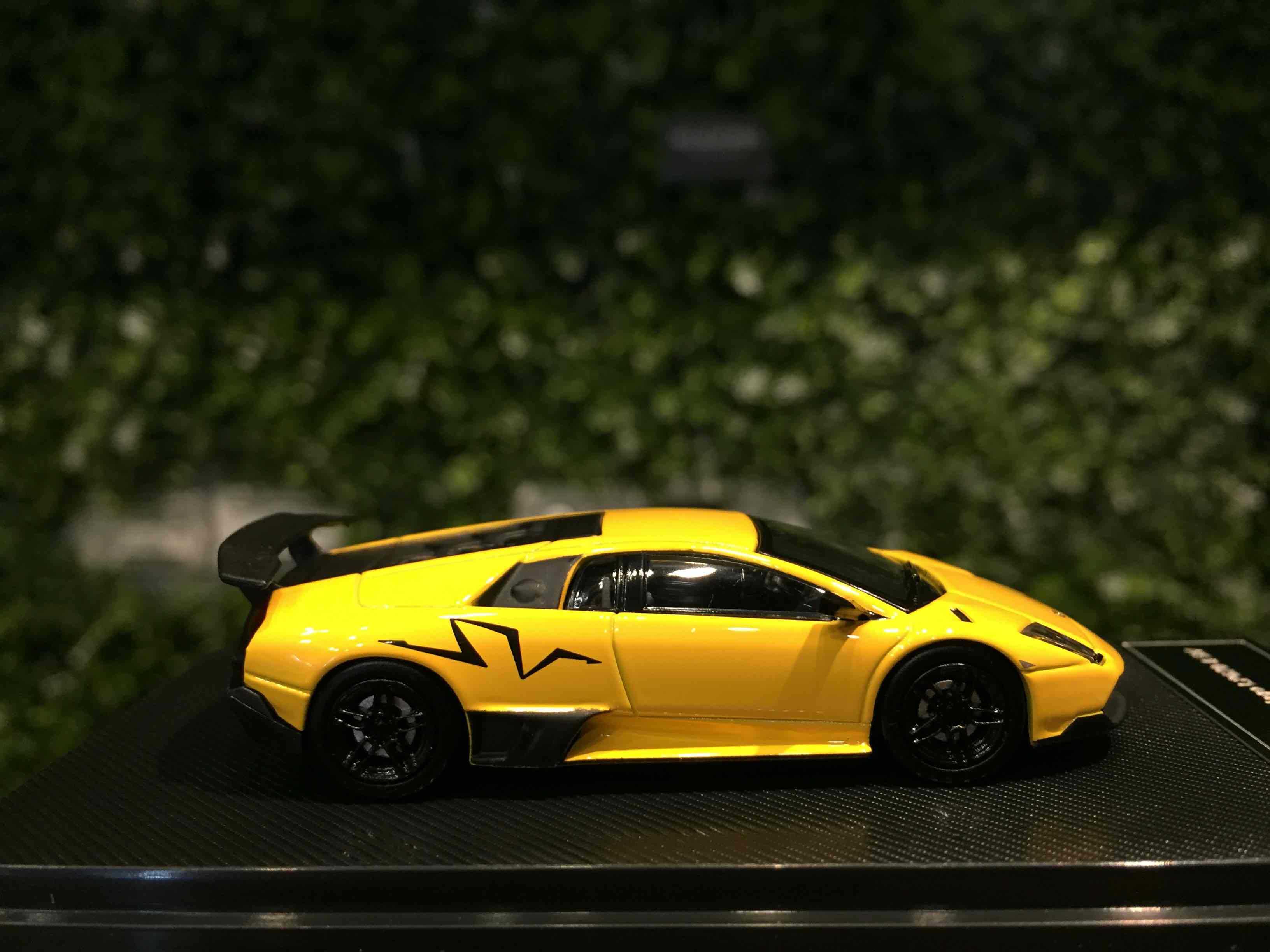 1/64 MaxWell Lamborghini Murcielago LP670-4 SV Yellow【MGM】