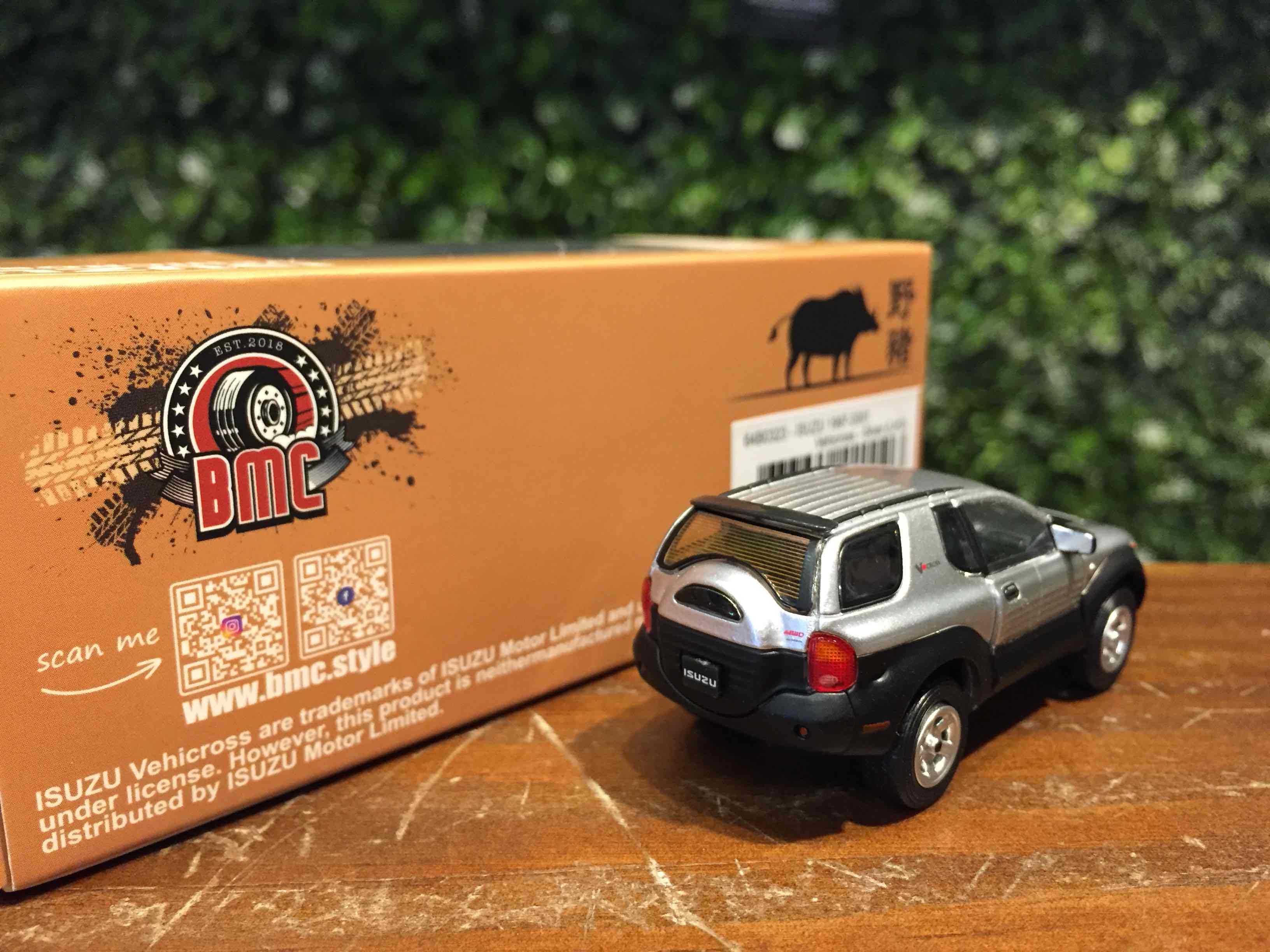 1/64 BM Isuzu Vehicross Silver 64B0323【MGM】