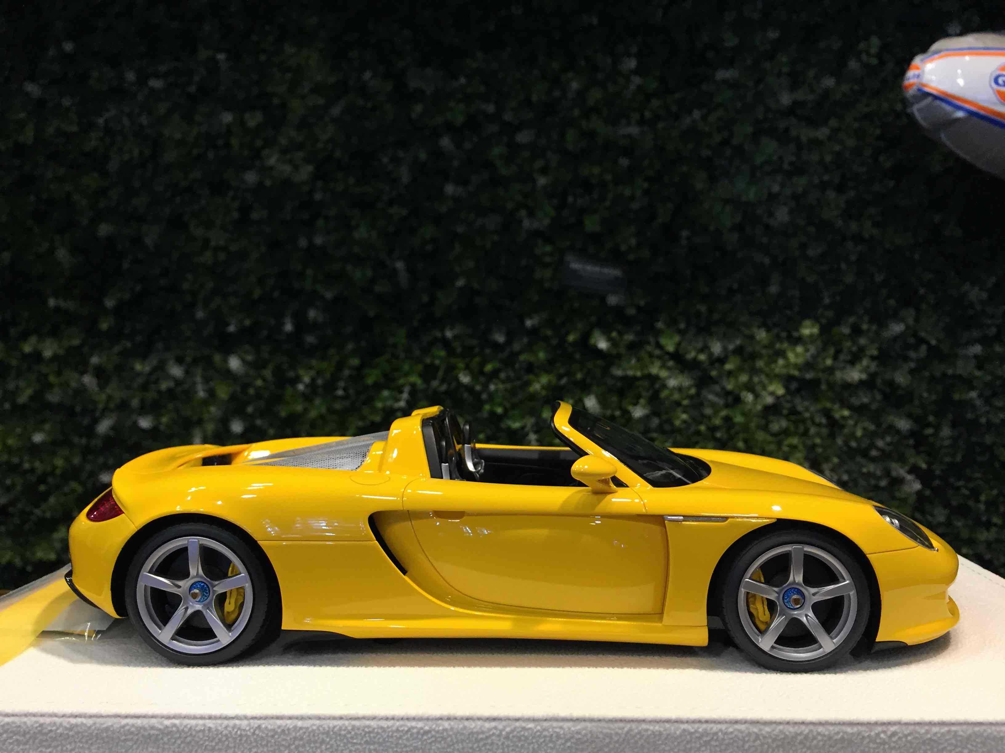 1/18 MakeUp Porsche Carrera GT 2004 GT Yellow EML070D【MGM】