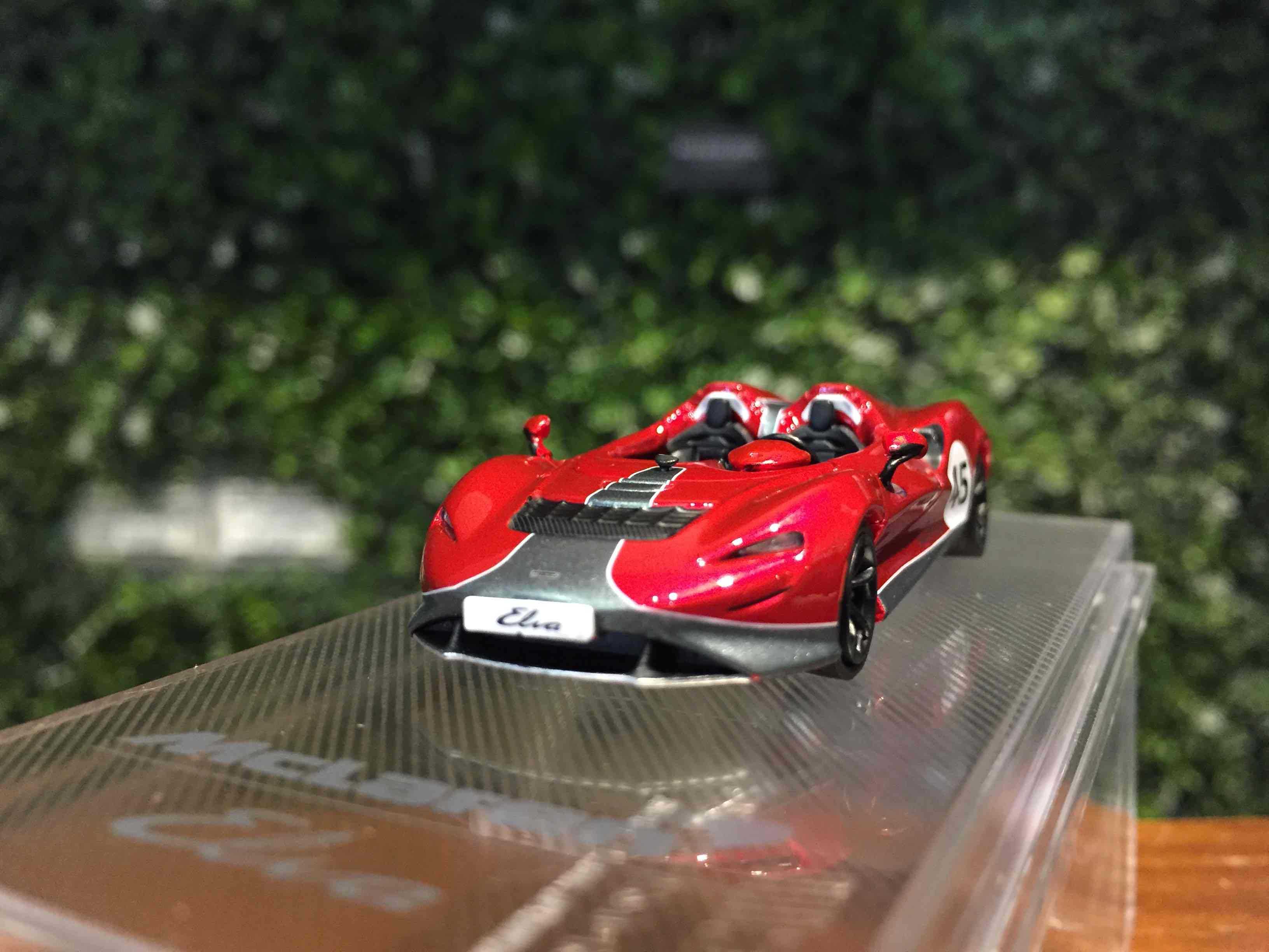 1/64 CM-Model McLaren Elva Red Metallic #45 CM64ELVA05【MGM】