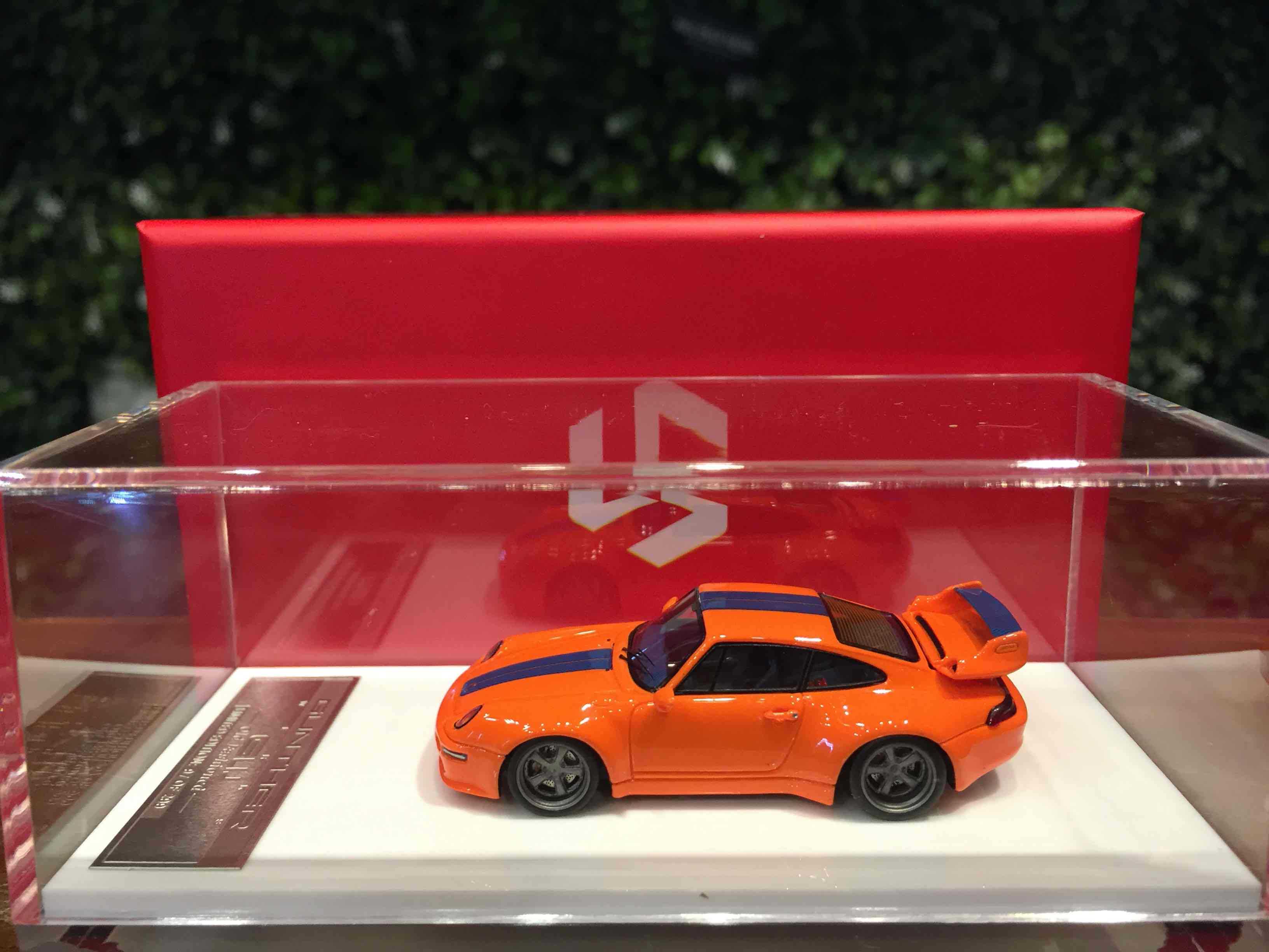 1/64 SCM Gunther Werks 400R Porsche 993 Orange SCM02W2【MGM】