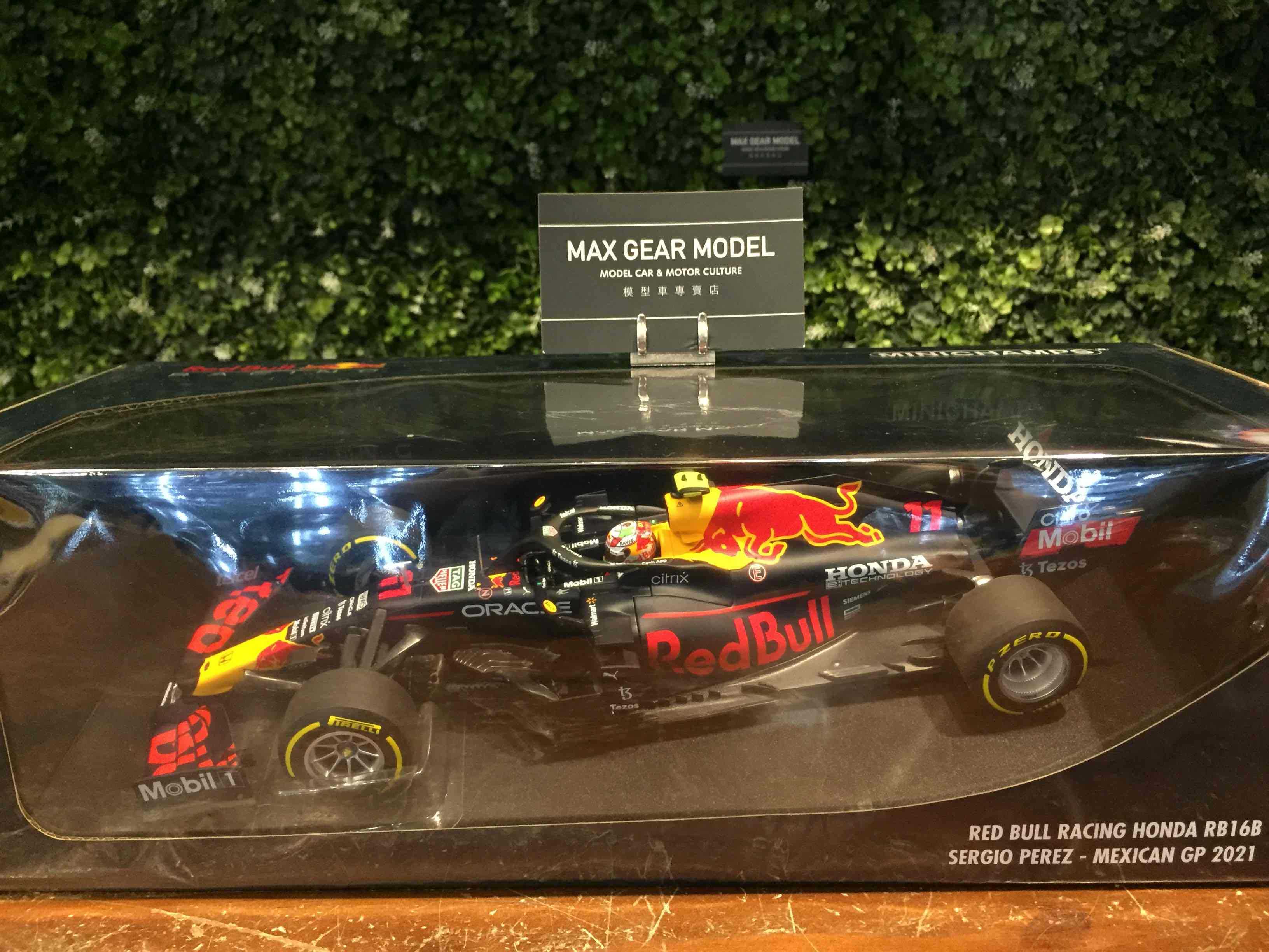 1/18 Minichamps Red Bull RB16B Sergio Perez 110211911【MGM】