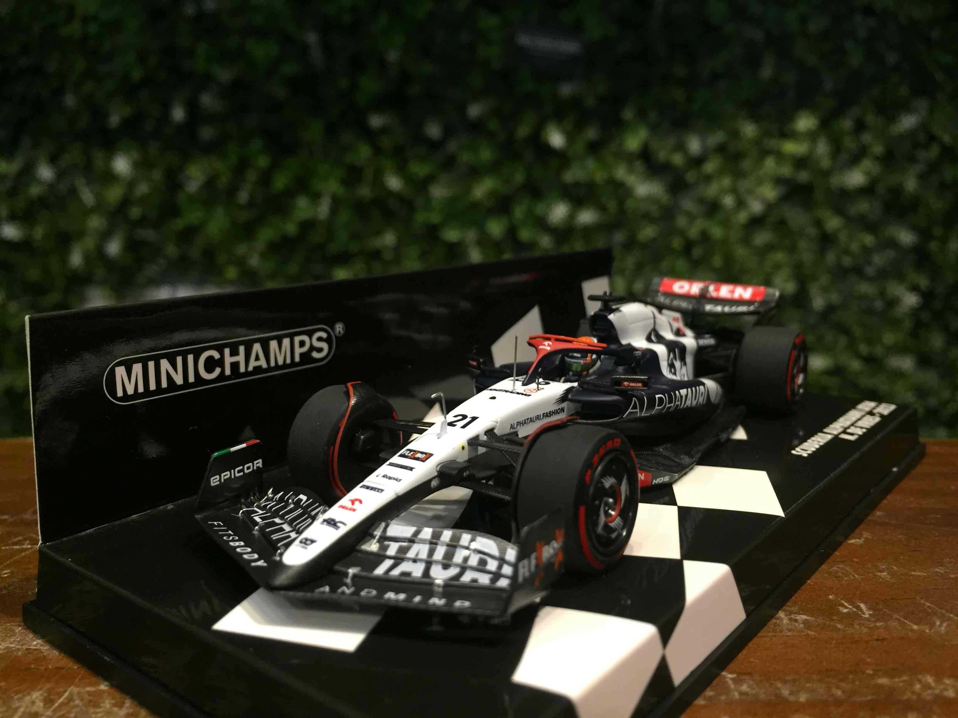 1/43 Minichamps AlphaTauri AT04 Nick de Vries 417230121【MGM】