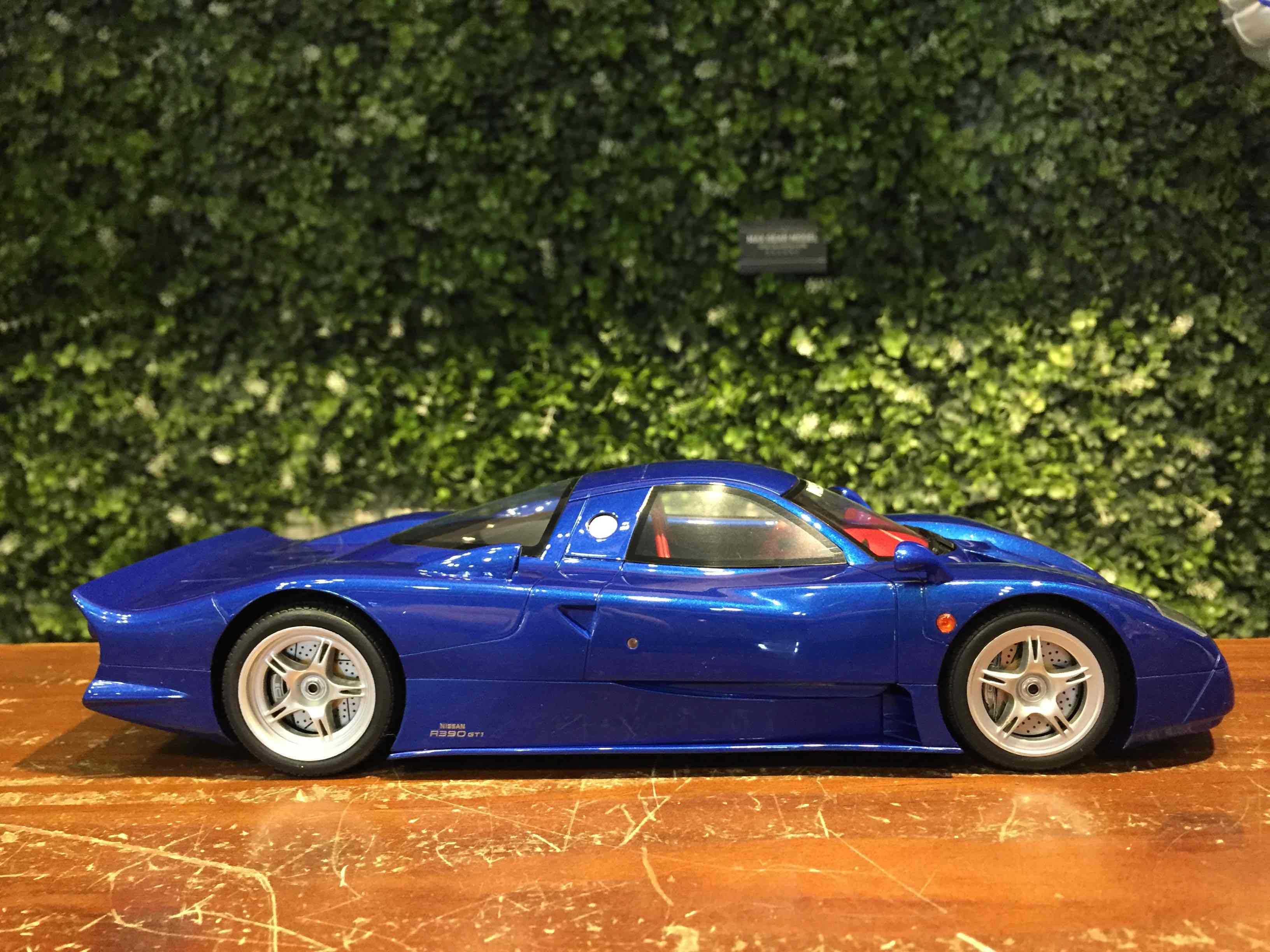 1/18 GT Spirit Nissan R390 GT1 Road Car Blue GT403【MGM】