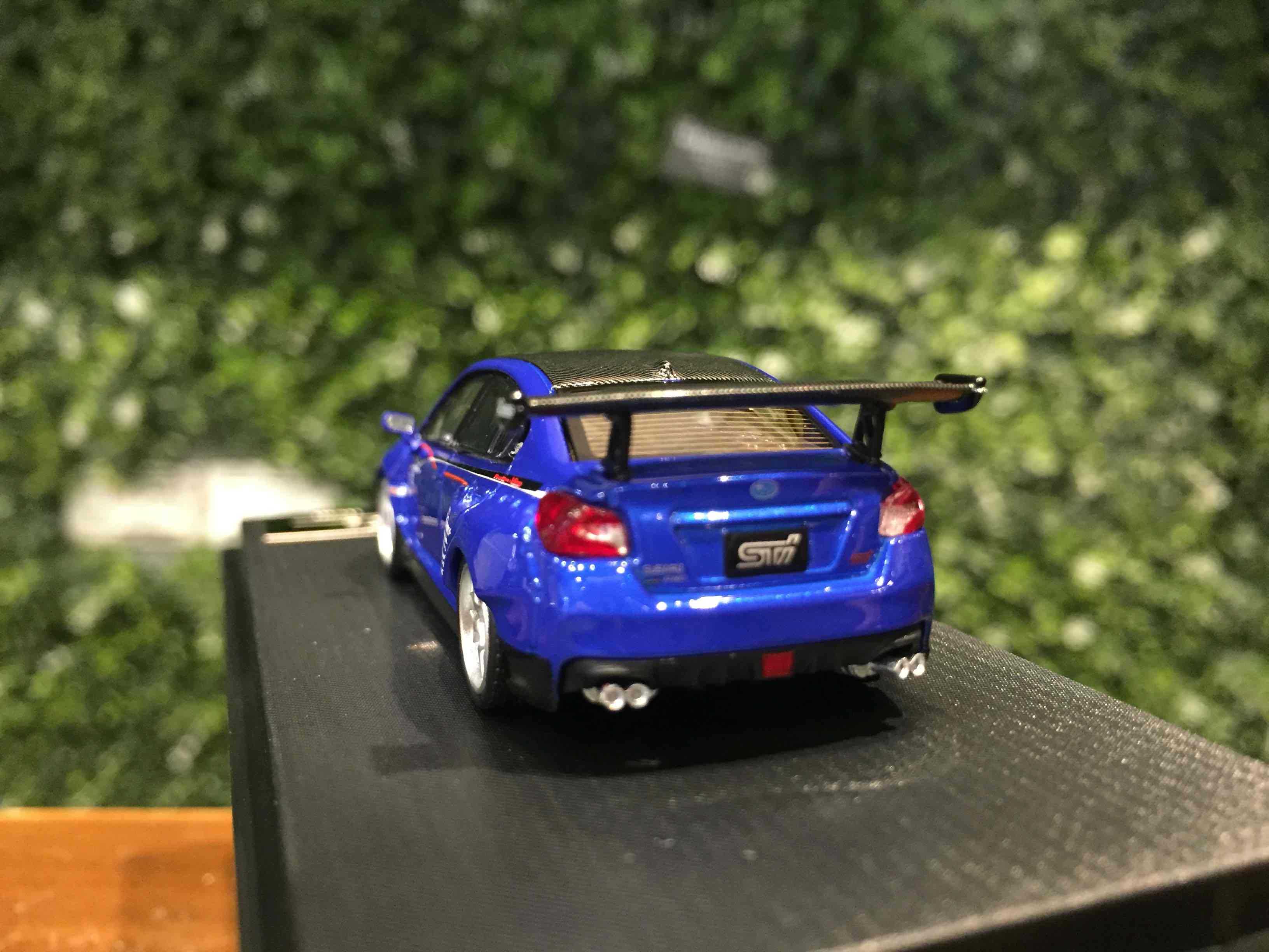 Aurora Model 1:64 Subaru WRX STI HKS Modified Car Diecast