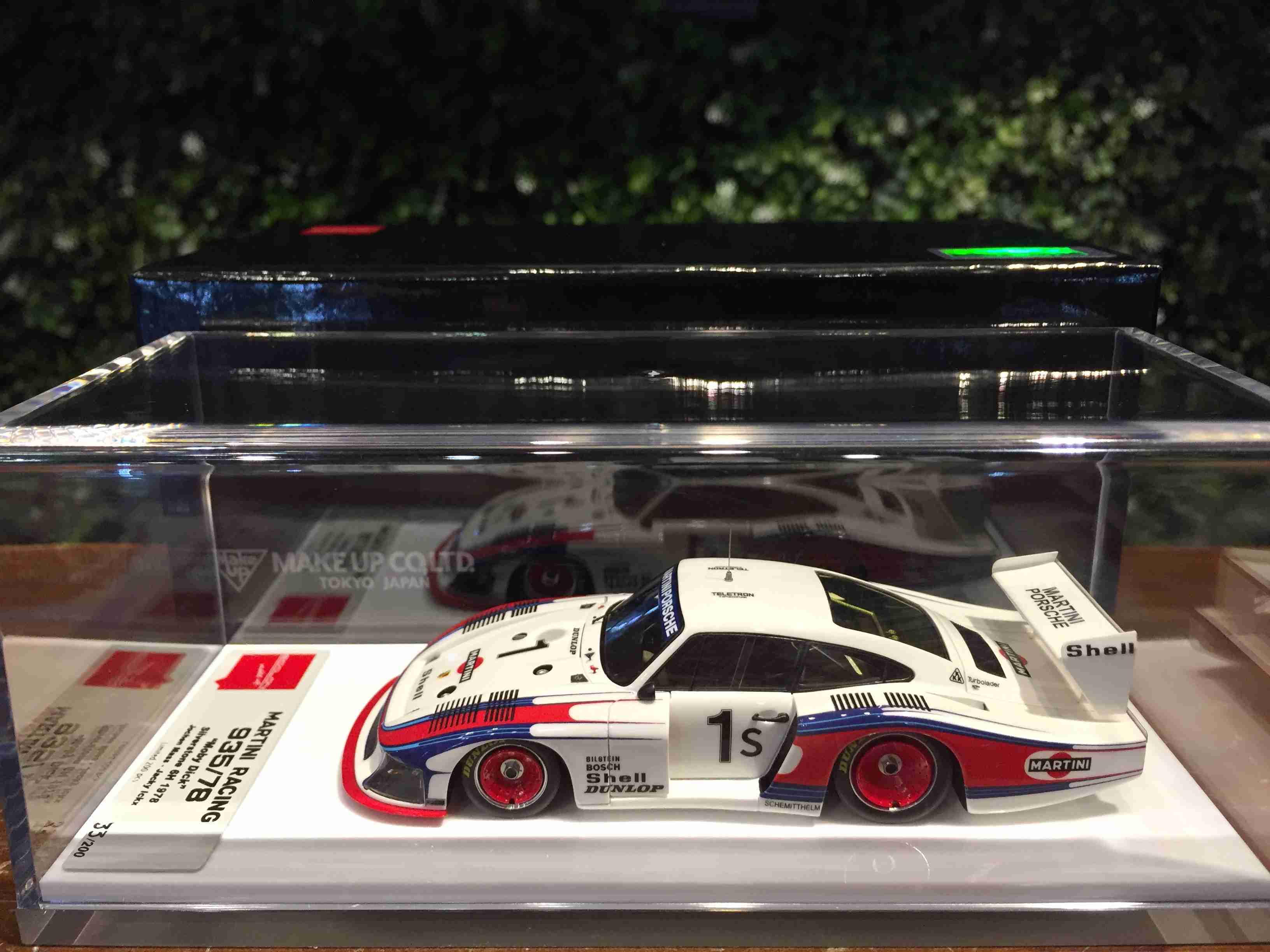 1/43 MakeUp Porsche 935/78 Martini 1978 Winner EM541【MGM】