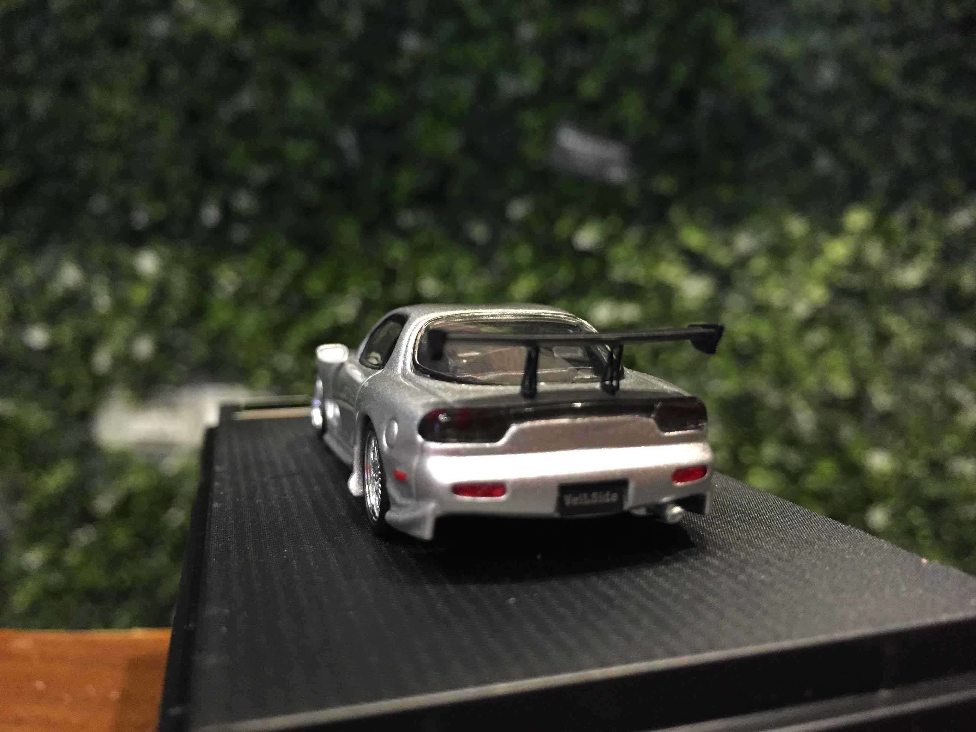 1/64 Mortal Veilside Fortune 7 Mazda RX-7 Silver【MGM】