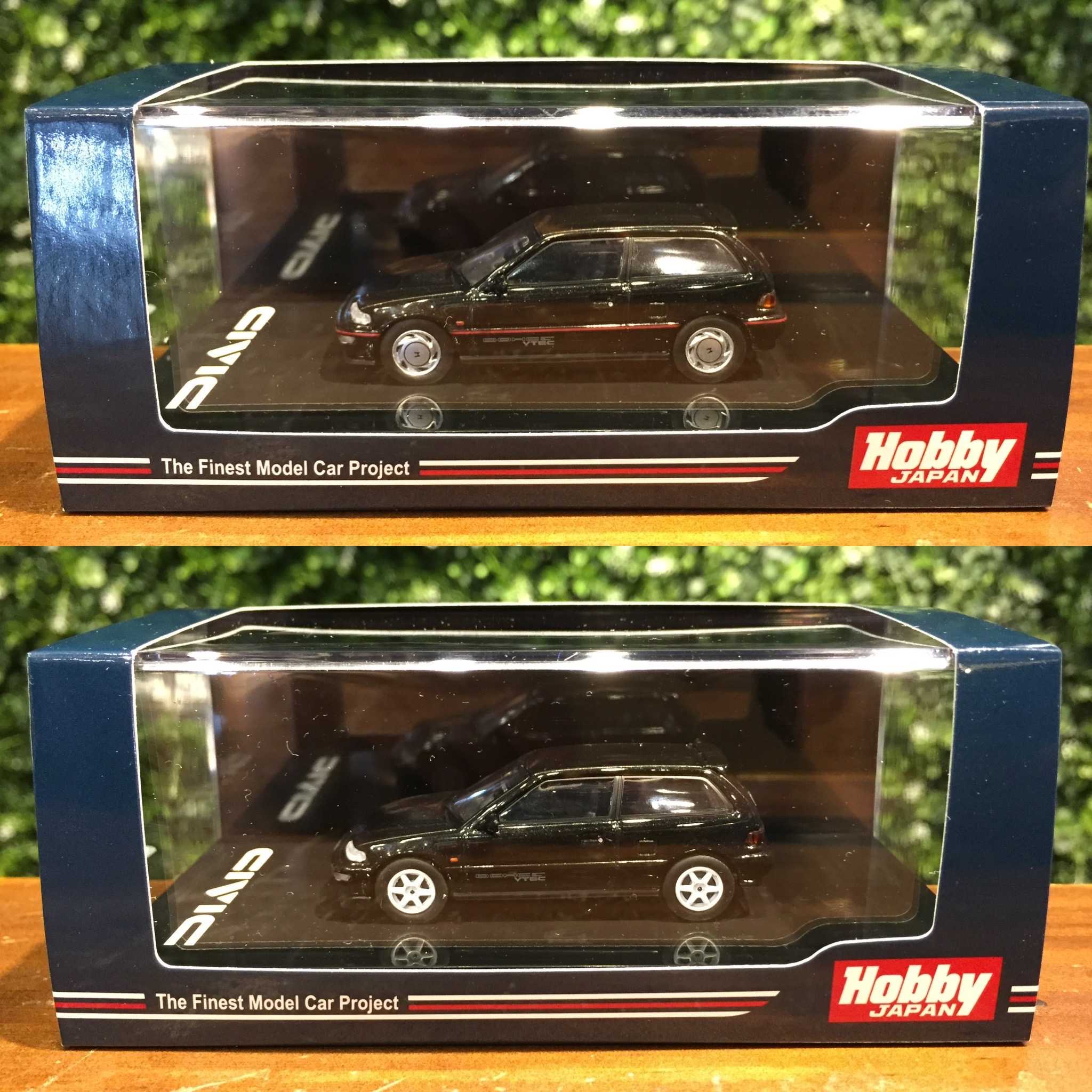 1/64 HobbyJapan Honda Civic (EF9) SiR 2 Black HJ641031B【MGM】